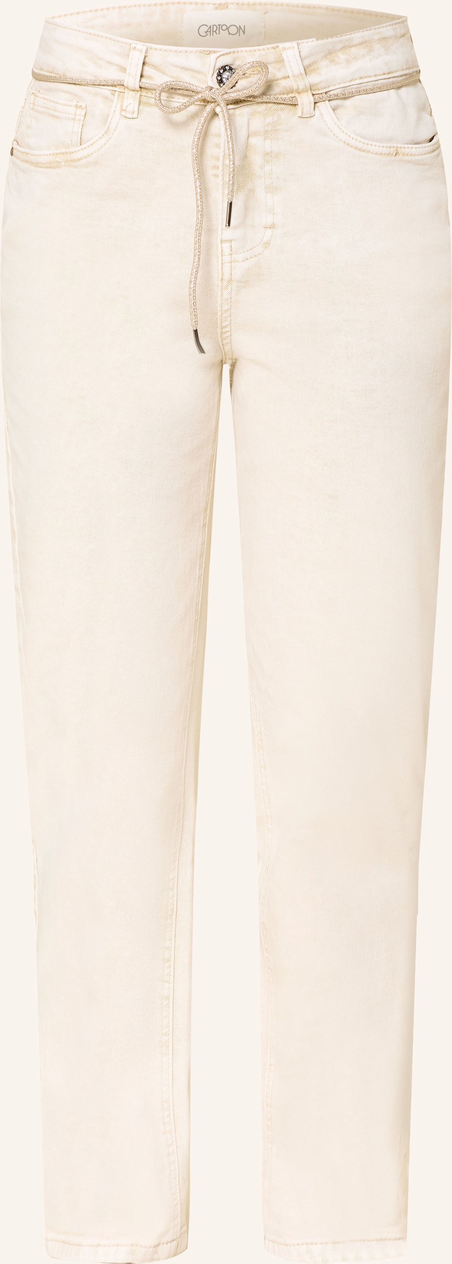 Cartoon Straight Jeans beige