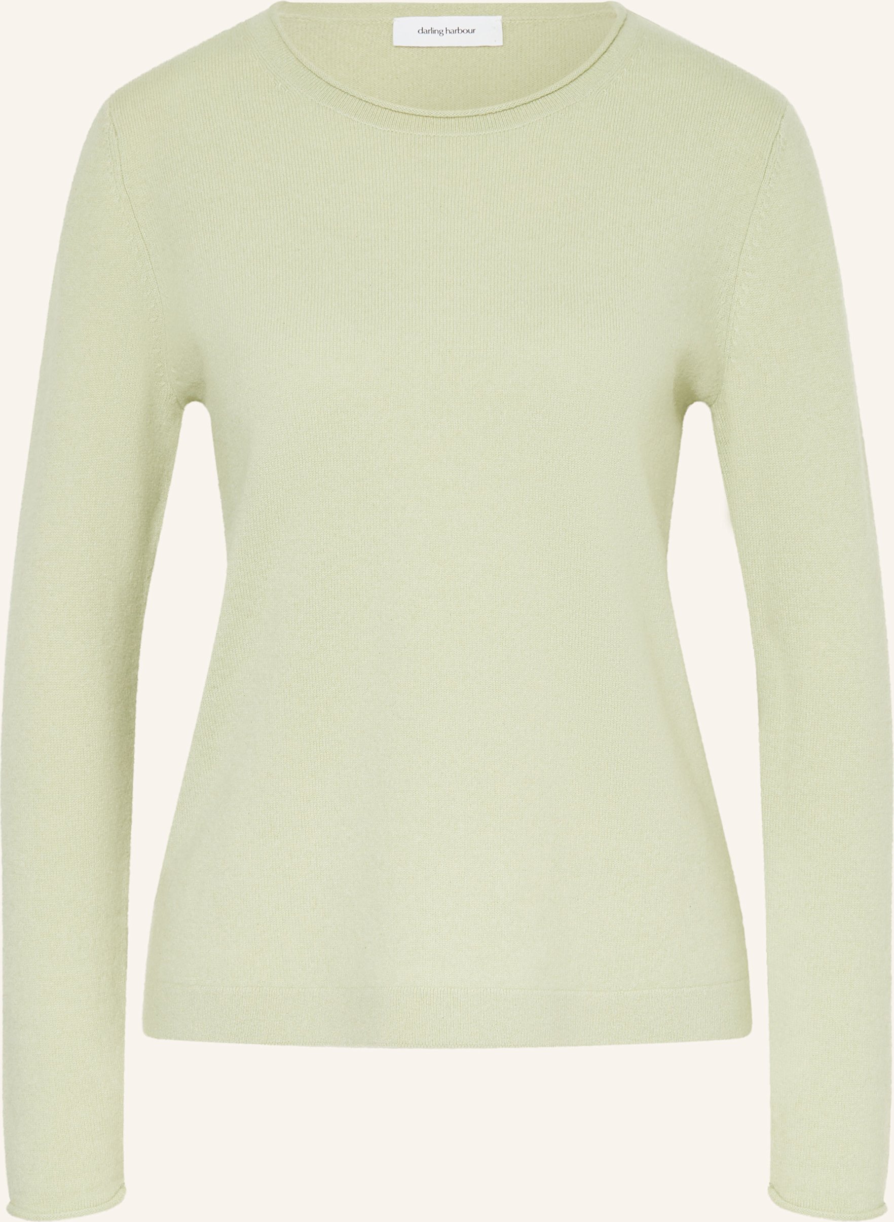 Darling Harbour Cashmere-Pullover gruen