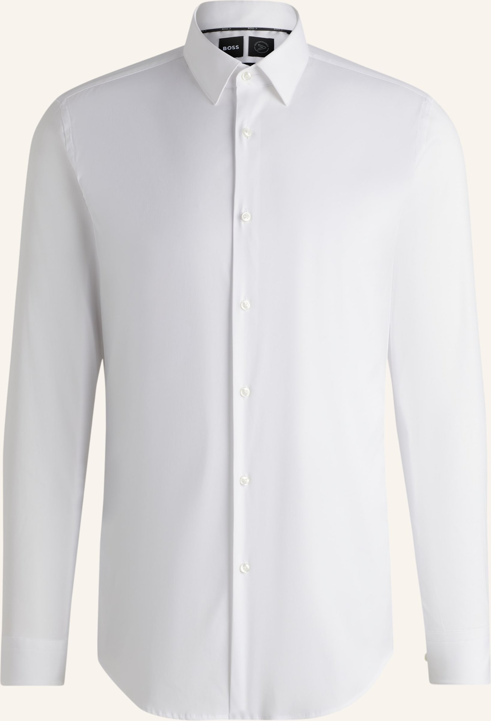 Thumbnail - Boss Business Hemd P-Ray-S-Kent-c1-224 Extra-Slim Fit weiss