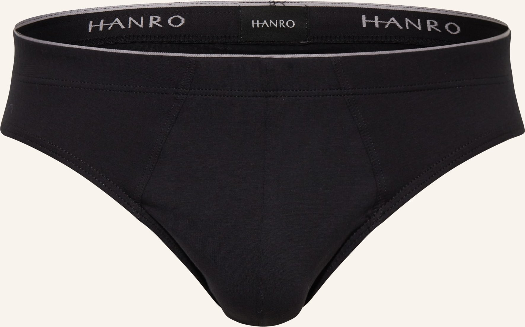 Hanro Slip Cotton Superior schwarz