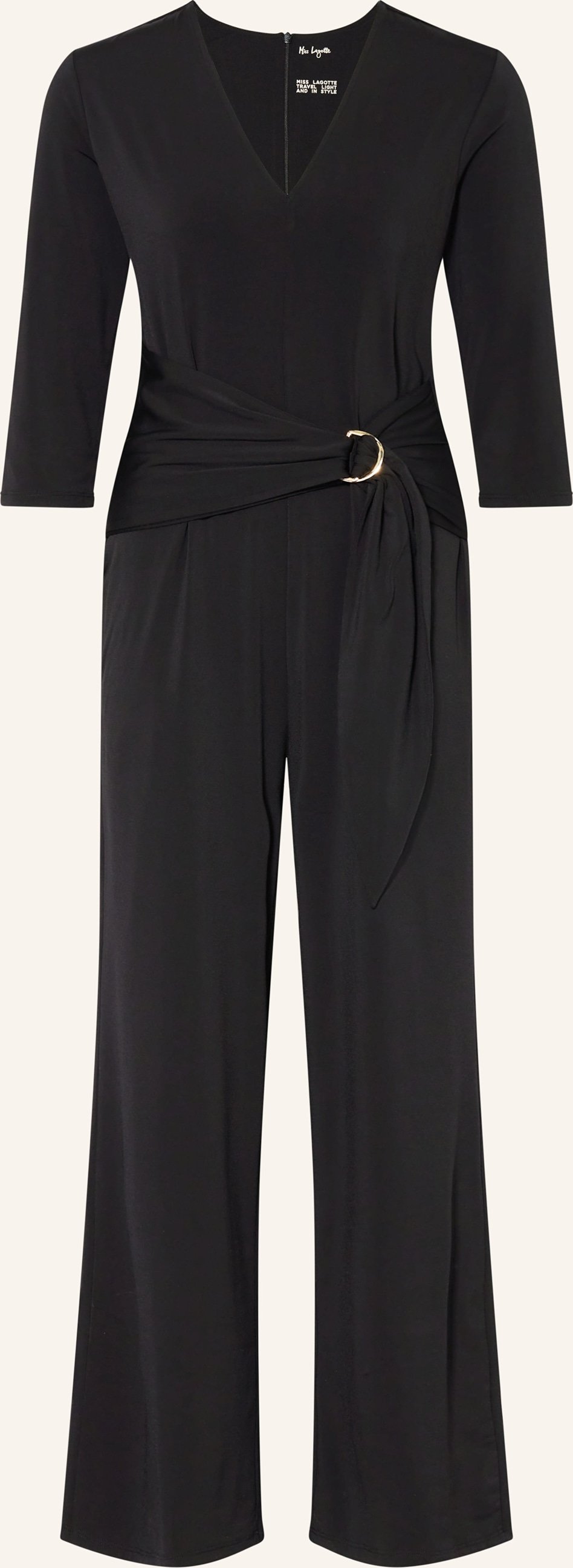 Miss Lagotte Jumpsuit schwarz