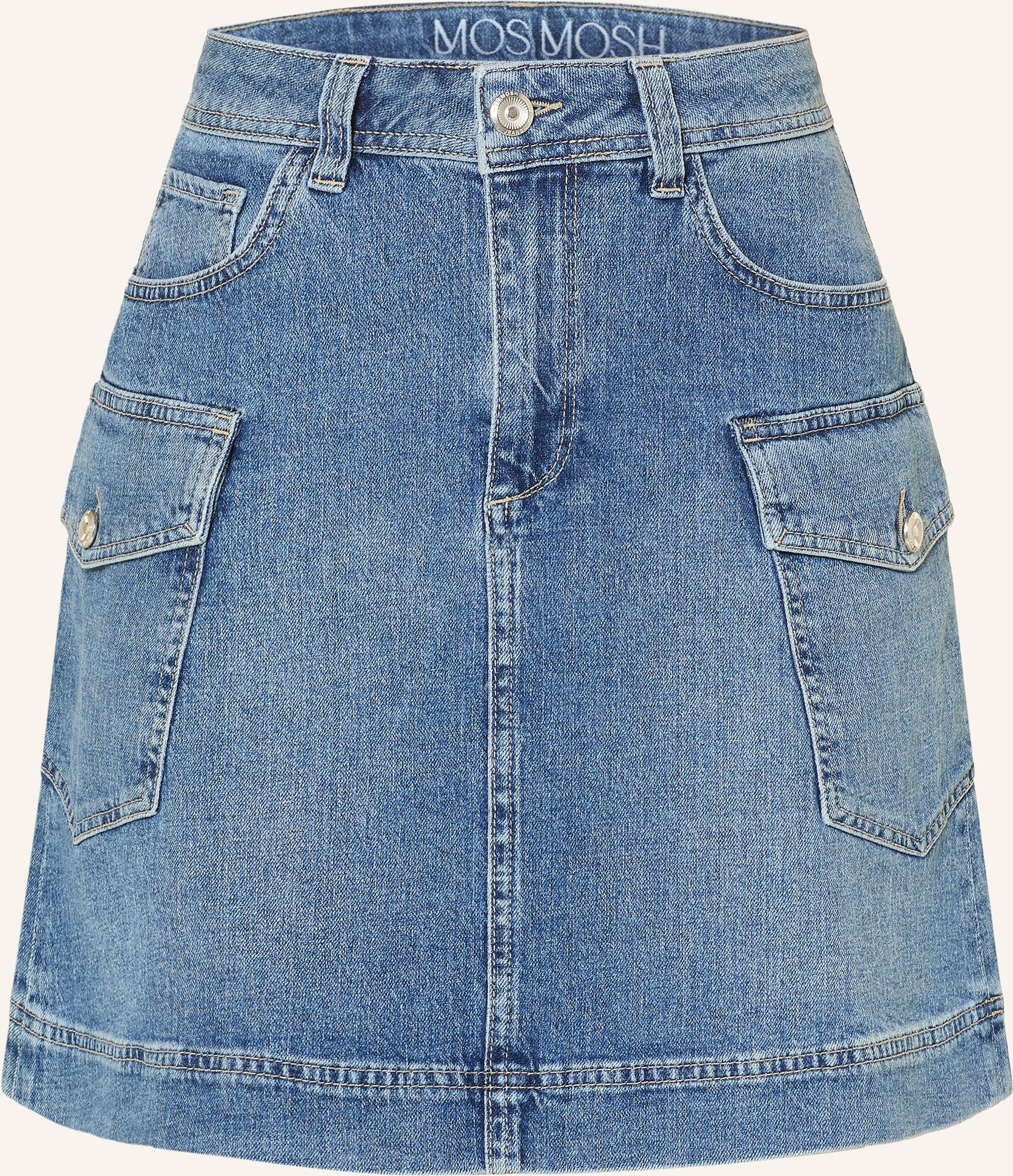 Mos Mosh Jeansrock Mmjacklyn blau