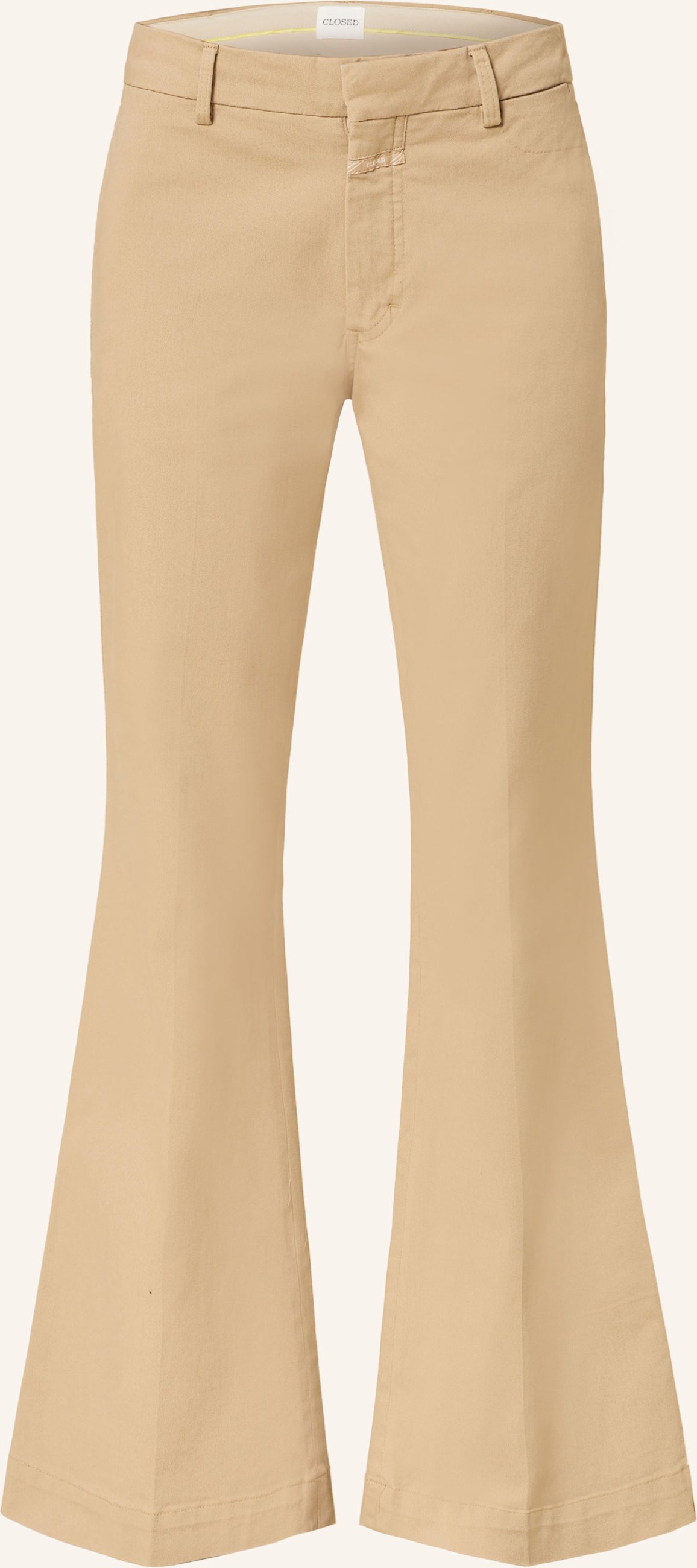 Thumbnail - Closed Bootcut-Hose Felise beige