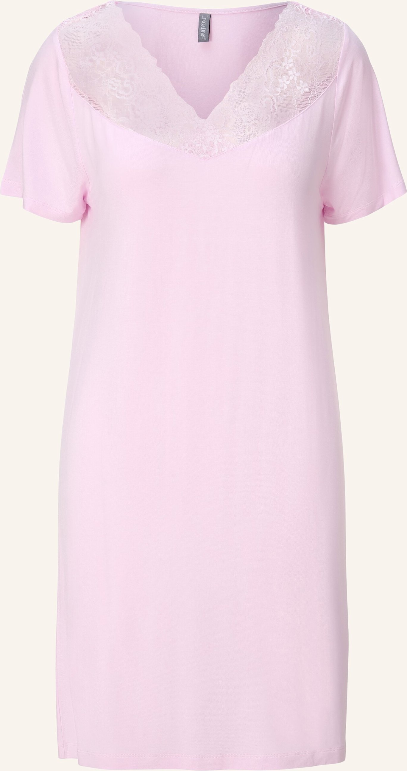 Lingadore Pyjama Kleid rosa