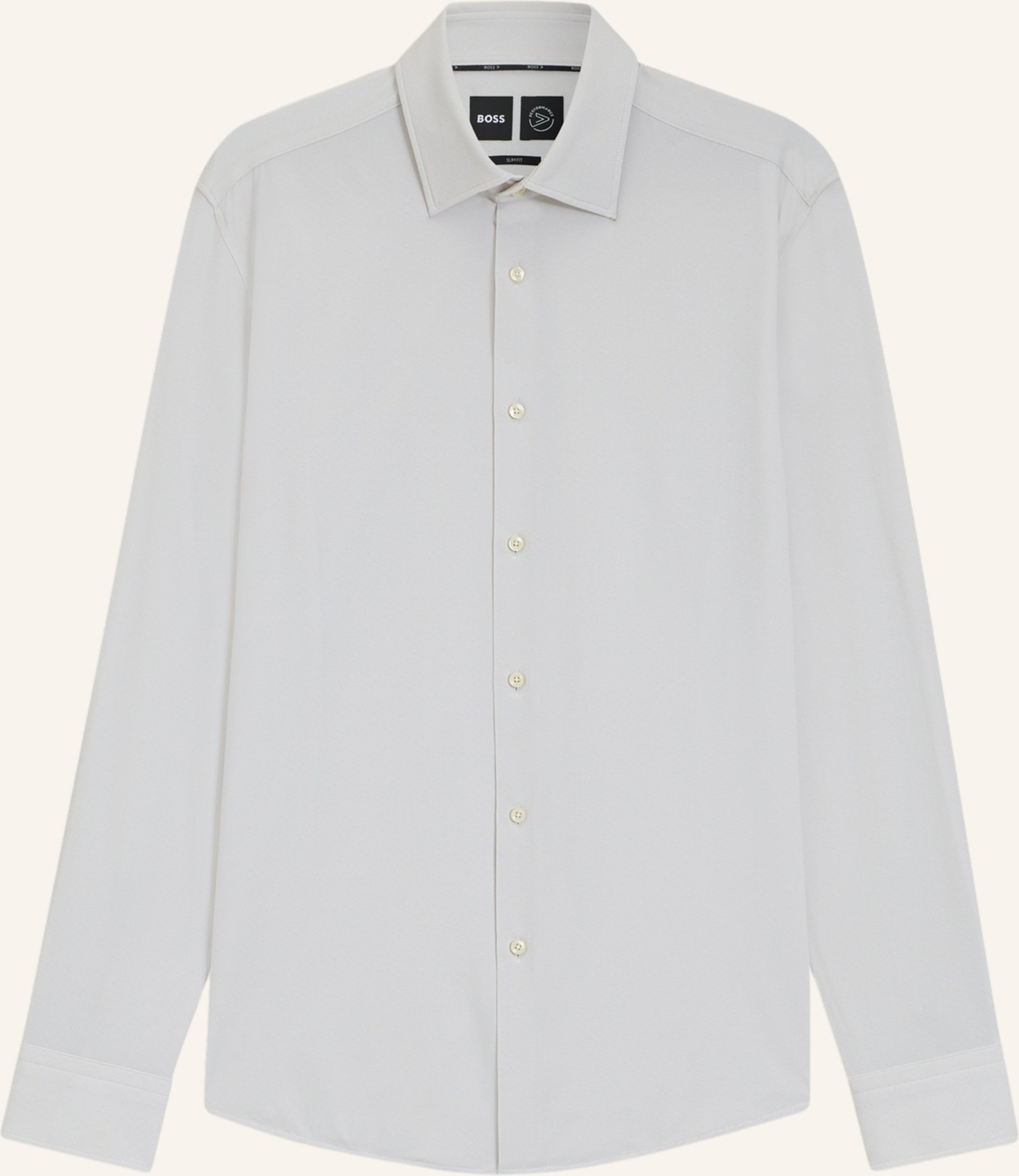 Boss Business Hemd P-Hank-Kent-c1-222 Slim Fit weiss