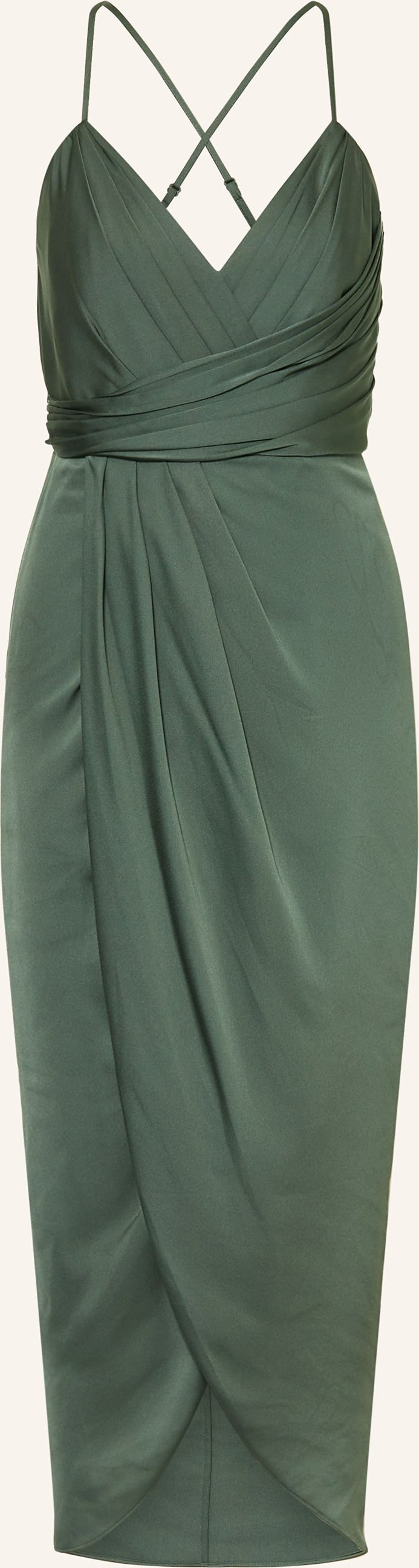 Thumbnail - V By Vera Mont Cocktailkleid Aus Satin gruen