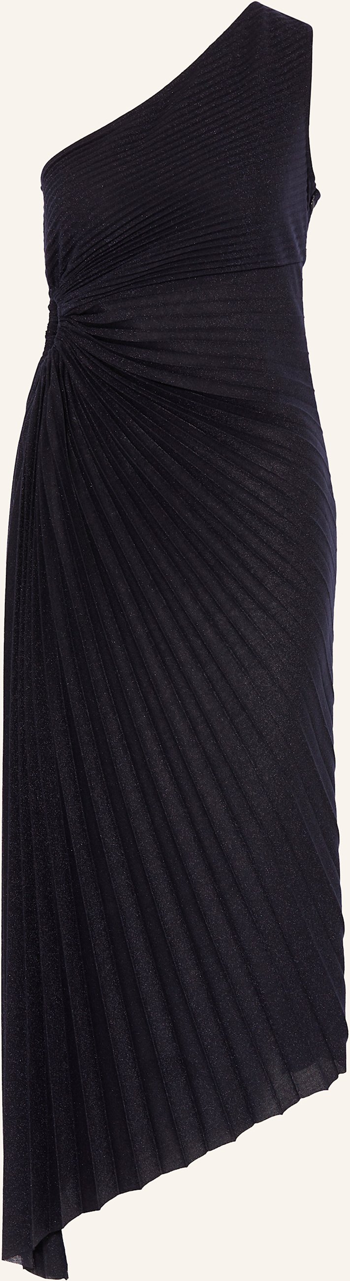 V By Vera Mont Cocktailkleid Mit Glitzergarn Und Cut-Out blau