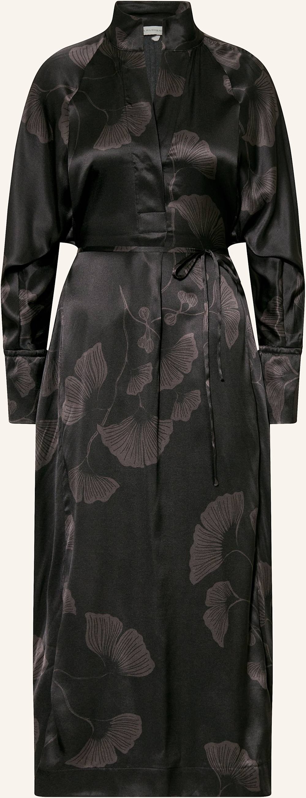 Dea Kudibal Seidenkleid Aus Satin schwarz