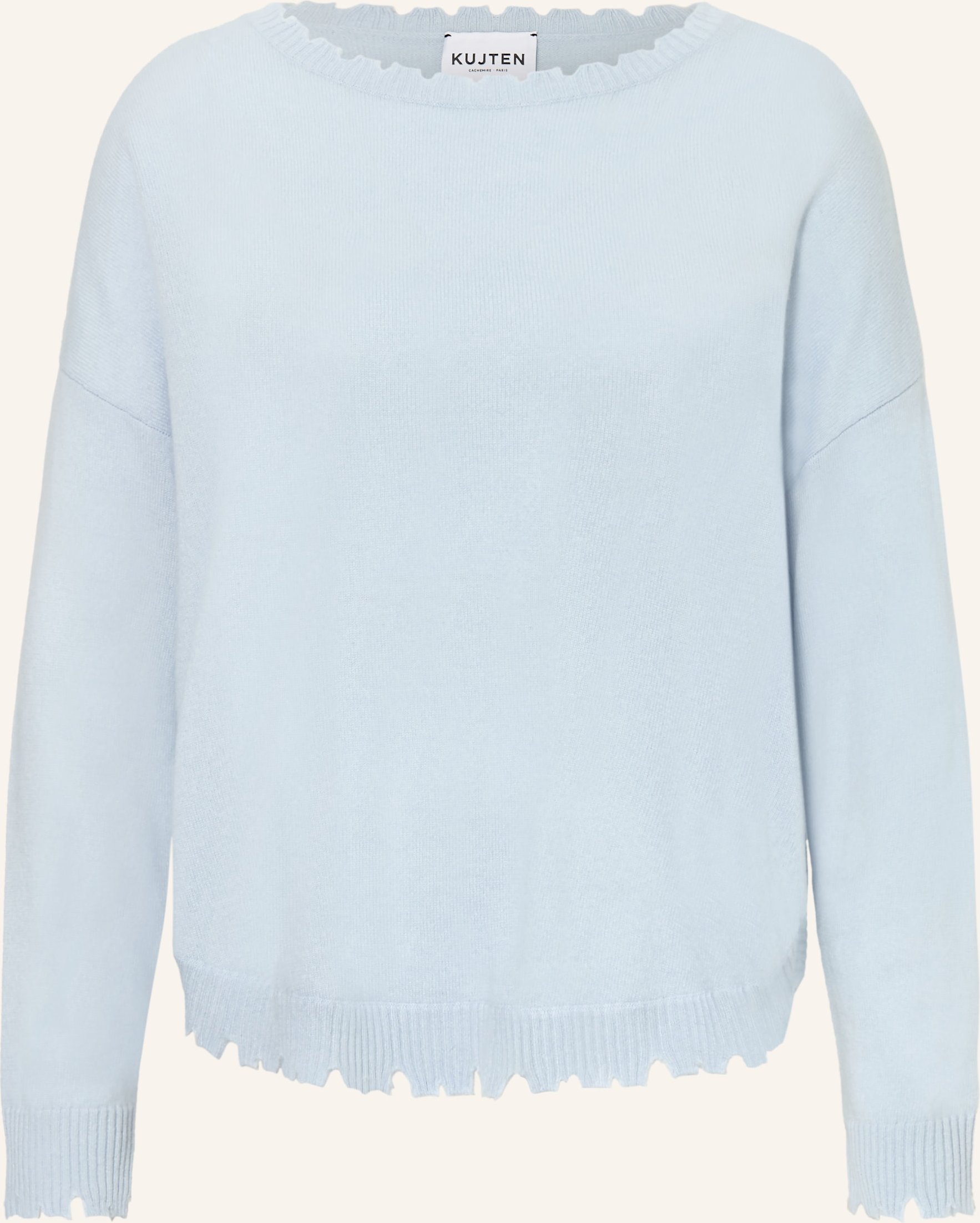 Kujten Cashmere-Pullover Melah blau