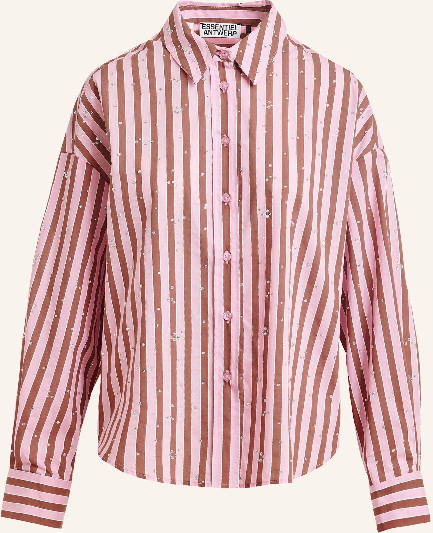 Essentiel Antwerp Hemd Jelief rosa