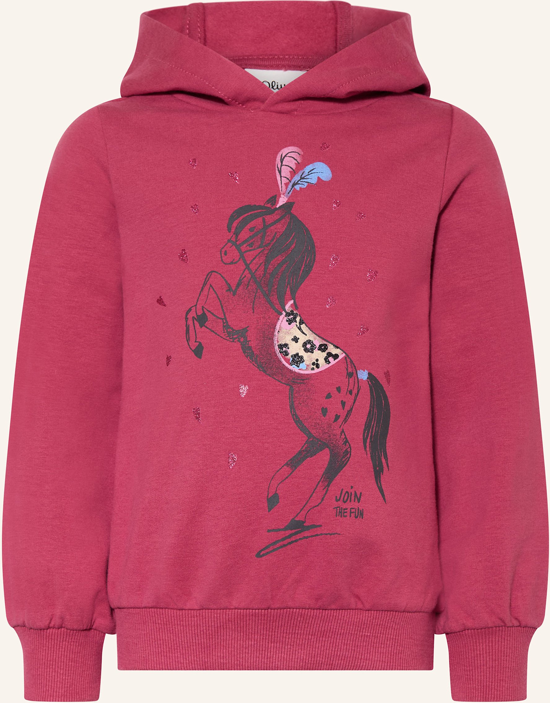 Thumbnail - S.Oliver Red Hoodie rot