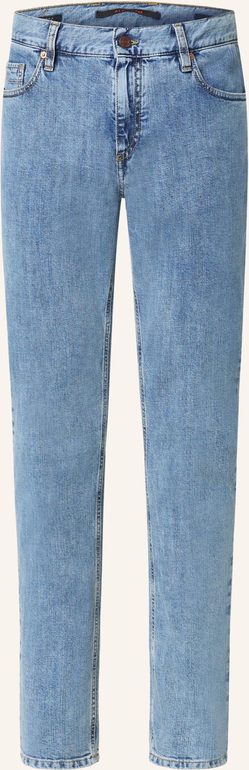 Alberto Jeans Pipe Regular Fit blau