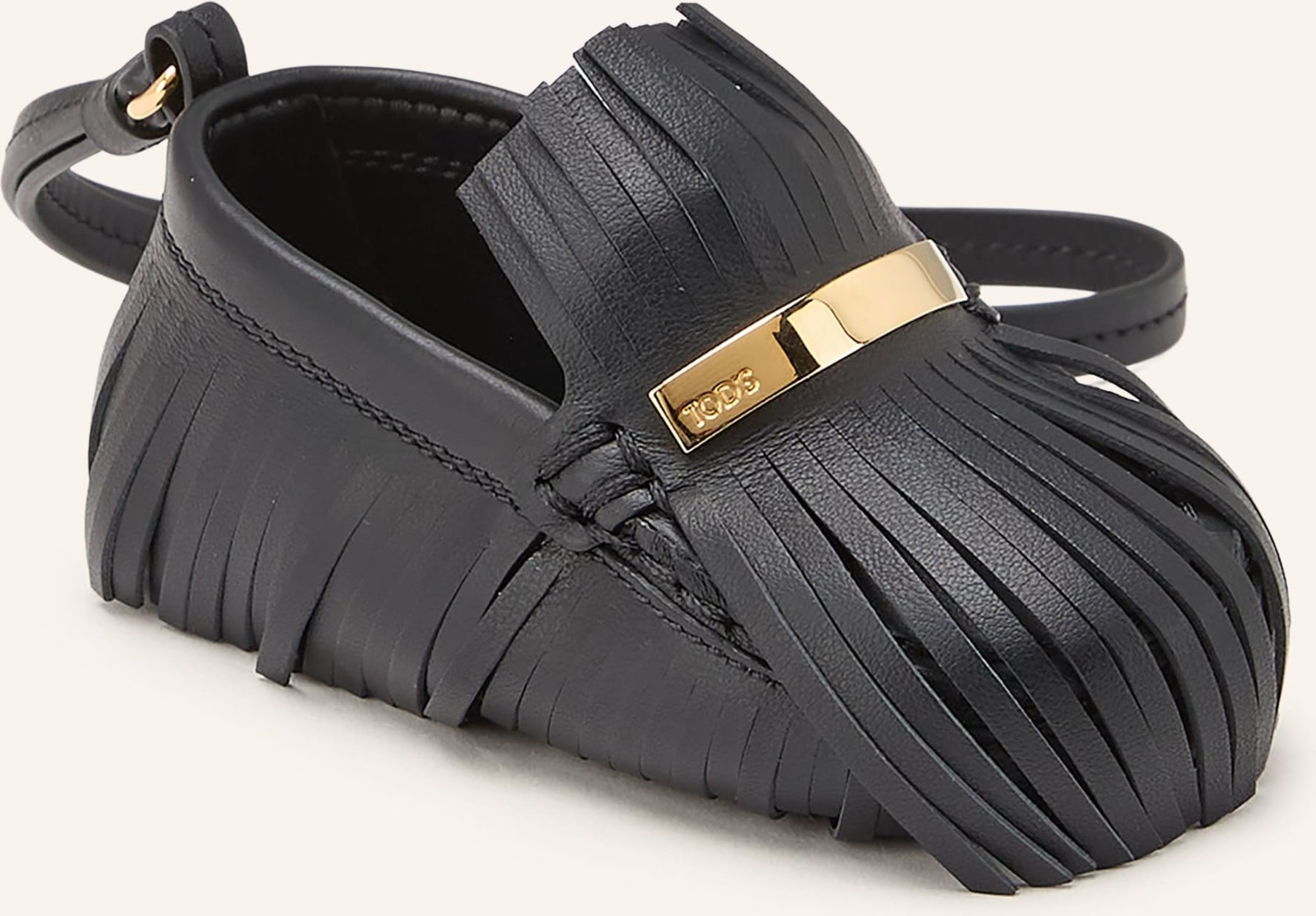 Tod's Taschenanhänger Gommino schwarz