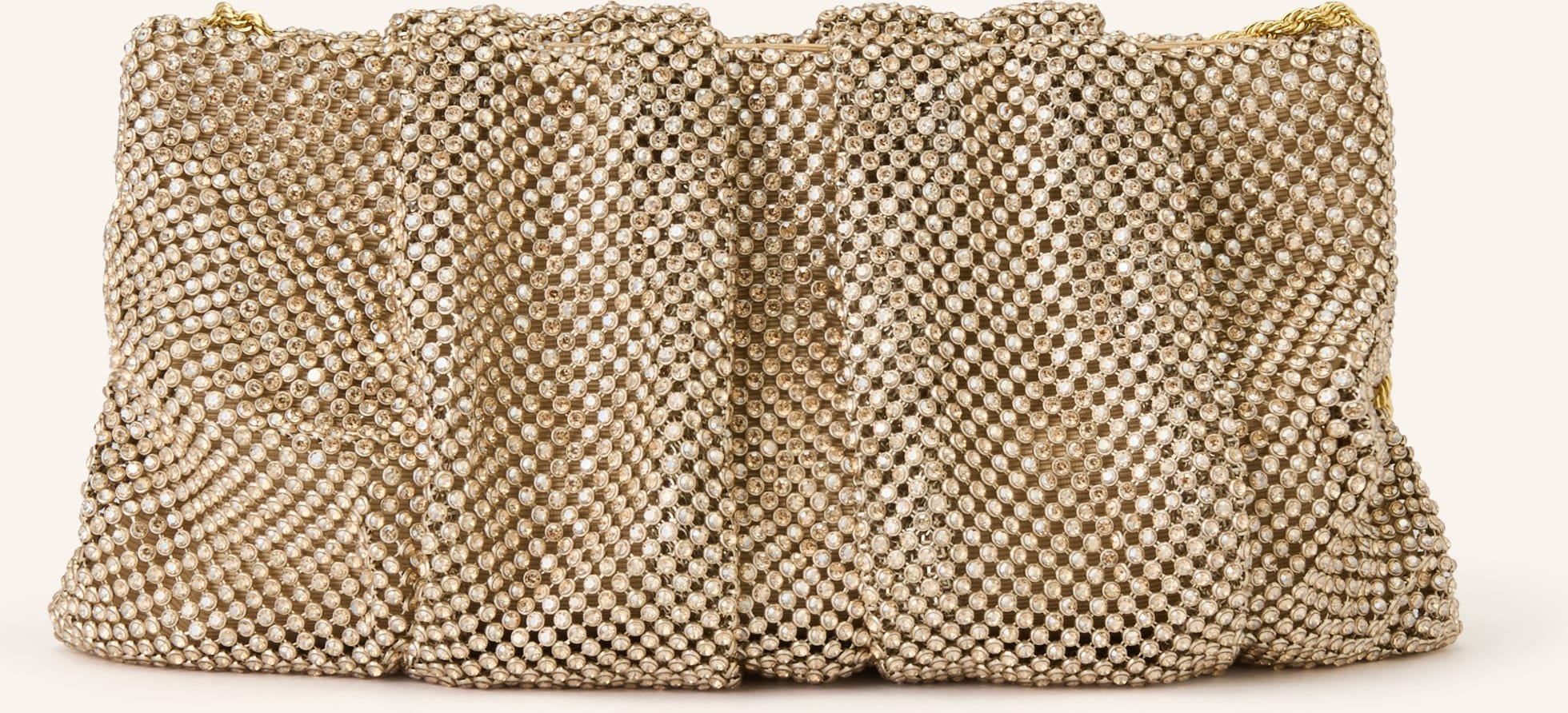 Loeffler Randall Clutch Serena gold