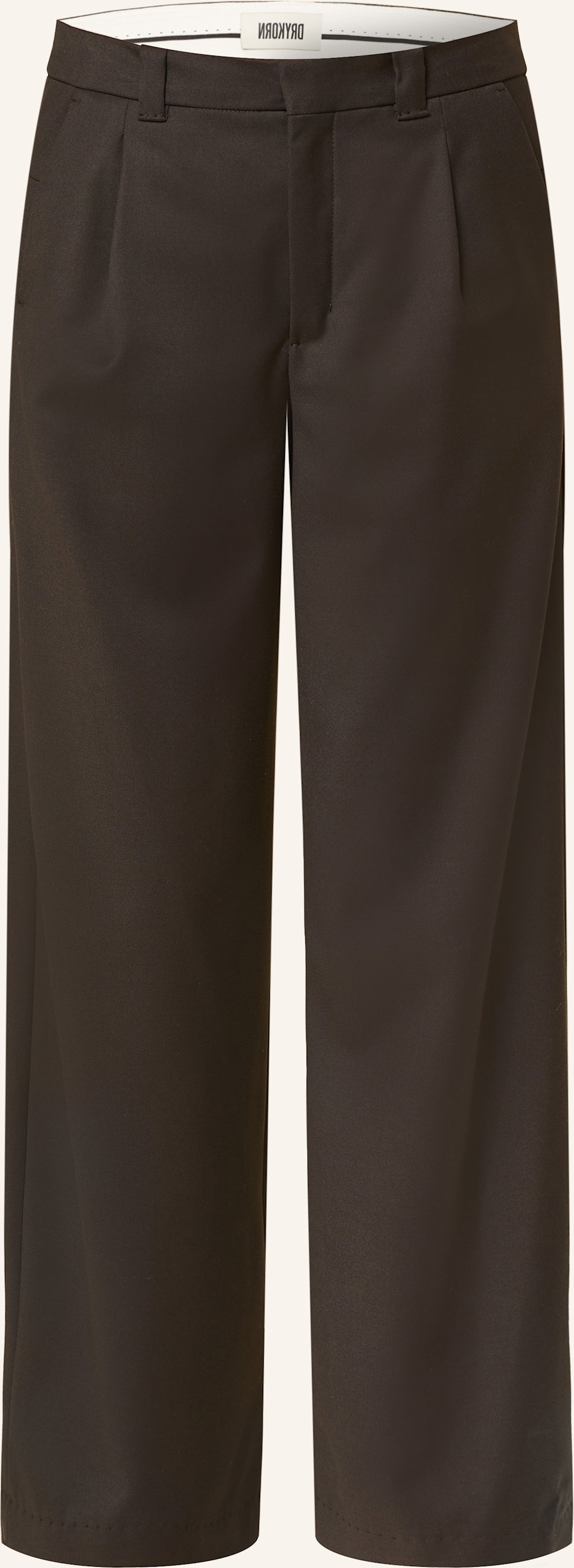 Thumbnail - Drykorn Marlenehose Crawl braun