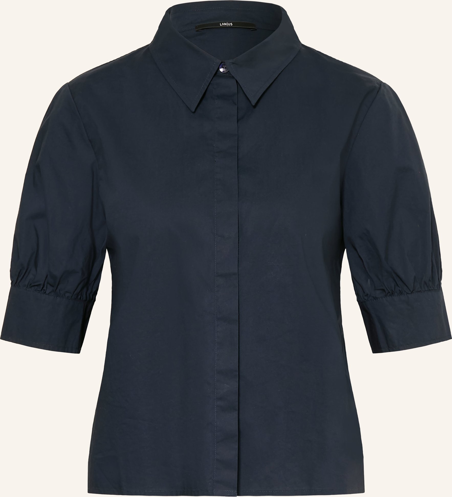 Lanius Hemdbluse blau