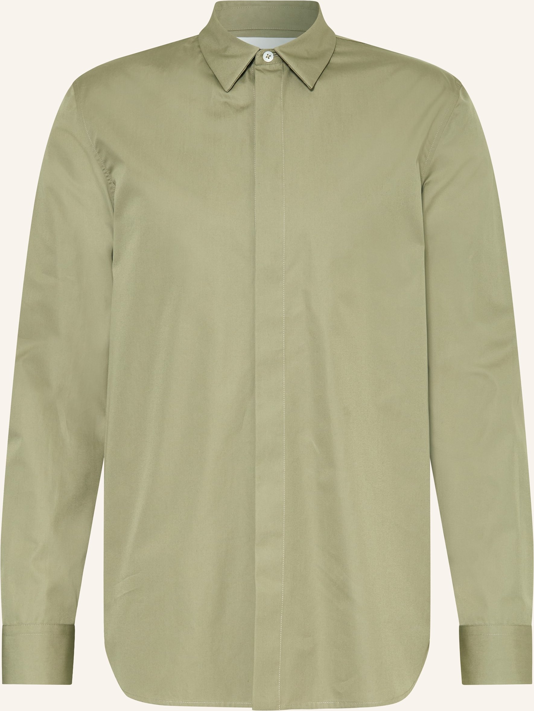 Jil Sander Hemd Comfort Fit gruen