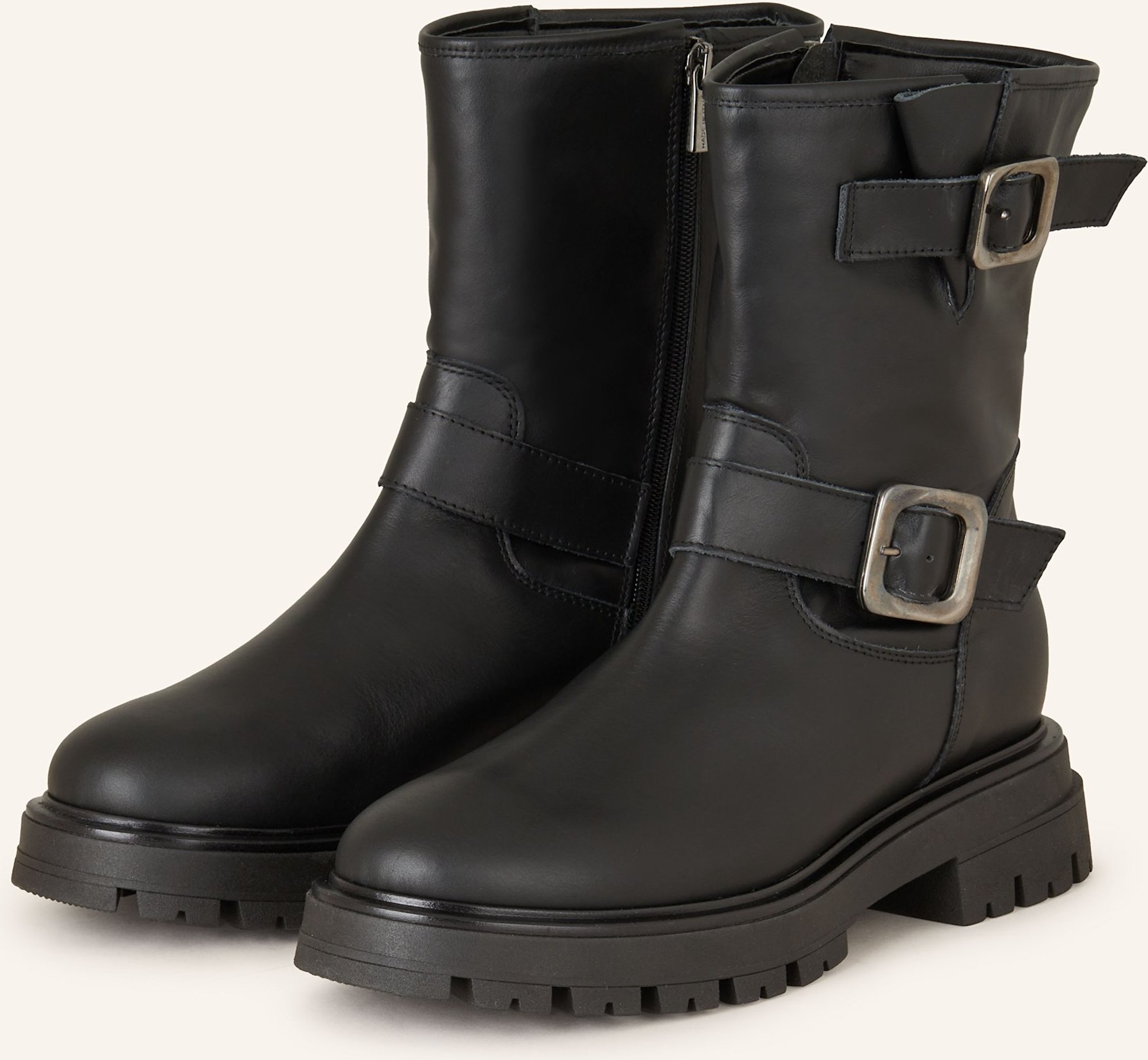 Darling Harbour Biker Boots schwarz