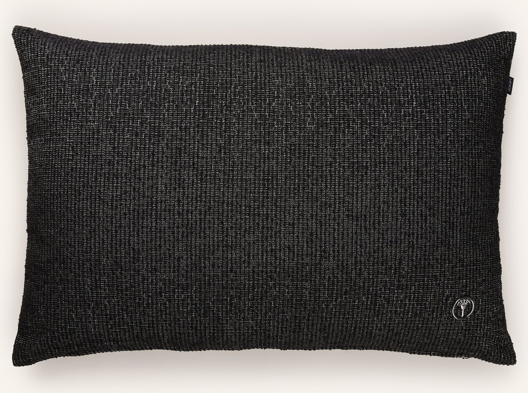 Joop! Dekokissenhülle J!Leaf grau