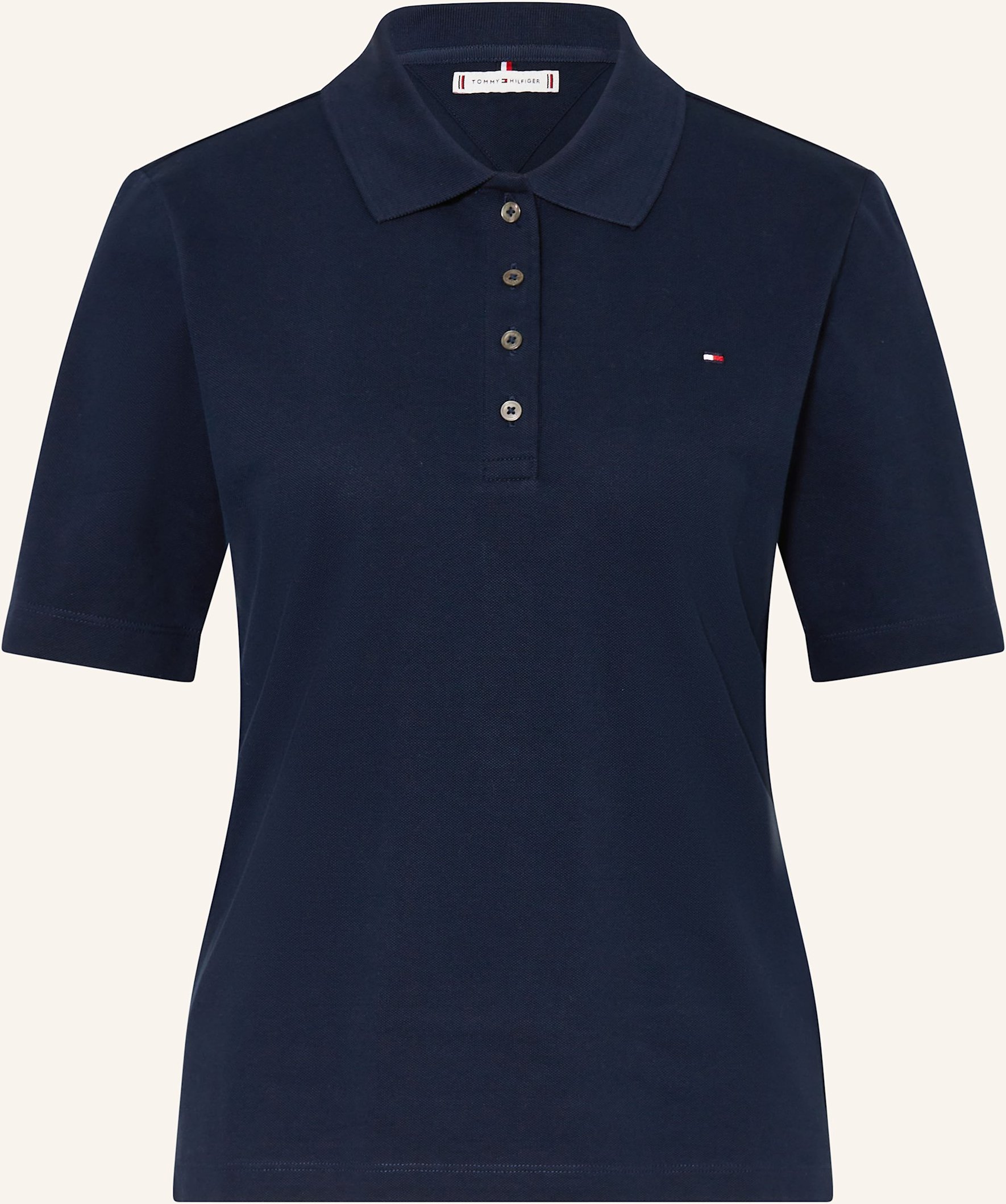 Tommy Hilfiger Piqué-Poloshirt blau