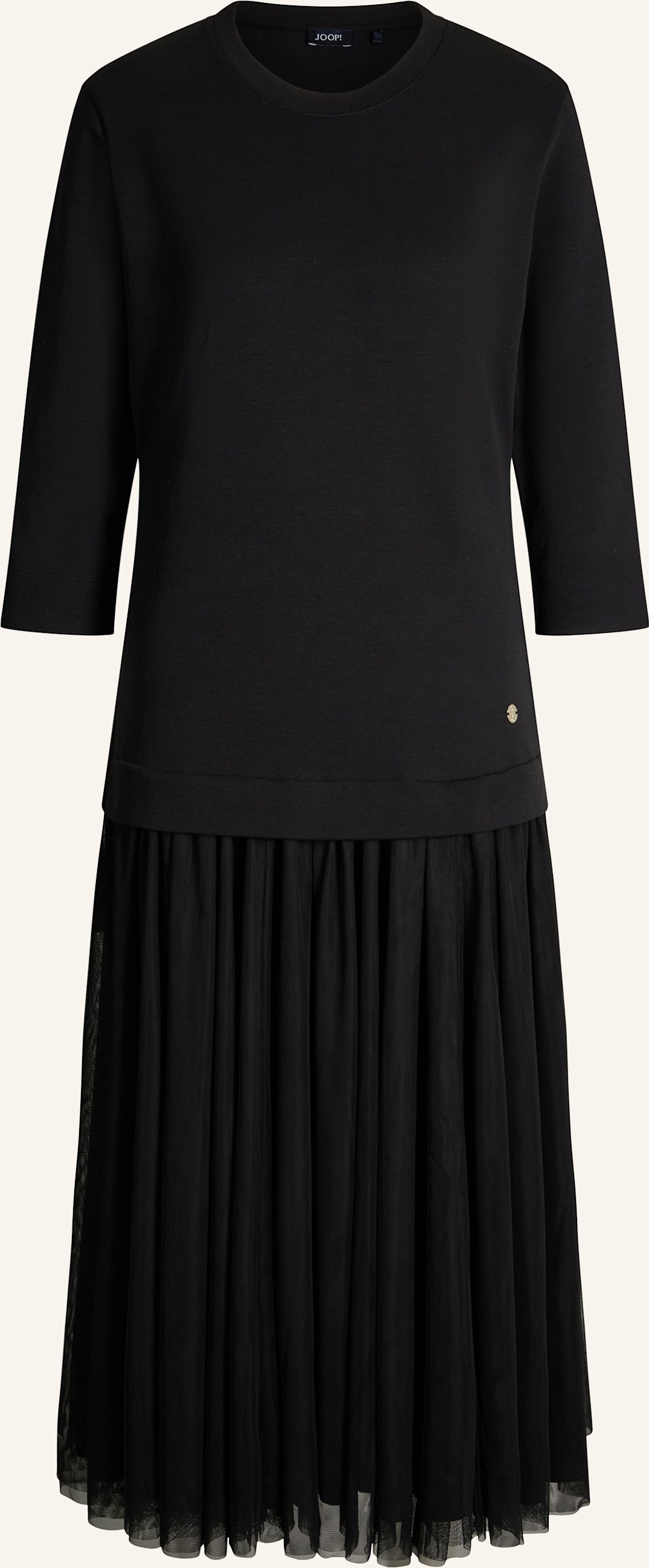Joop! Kleid Taren Im Materialmix schwarz