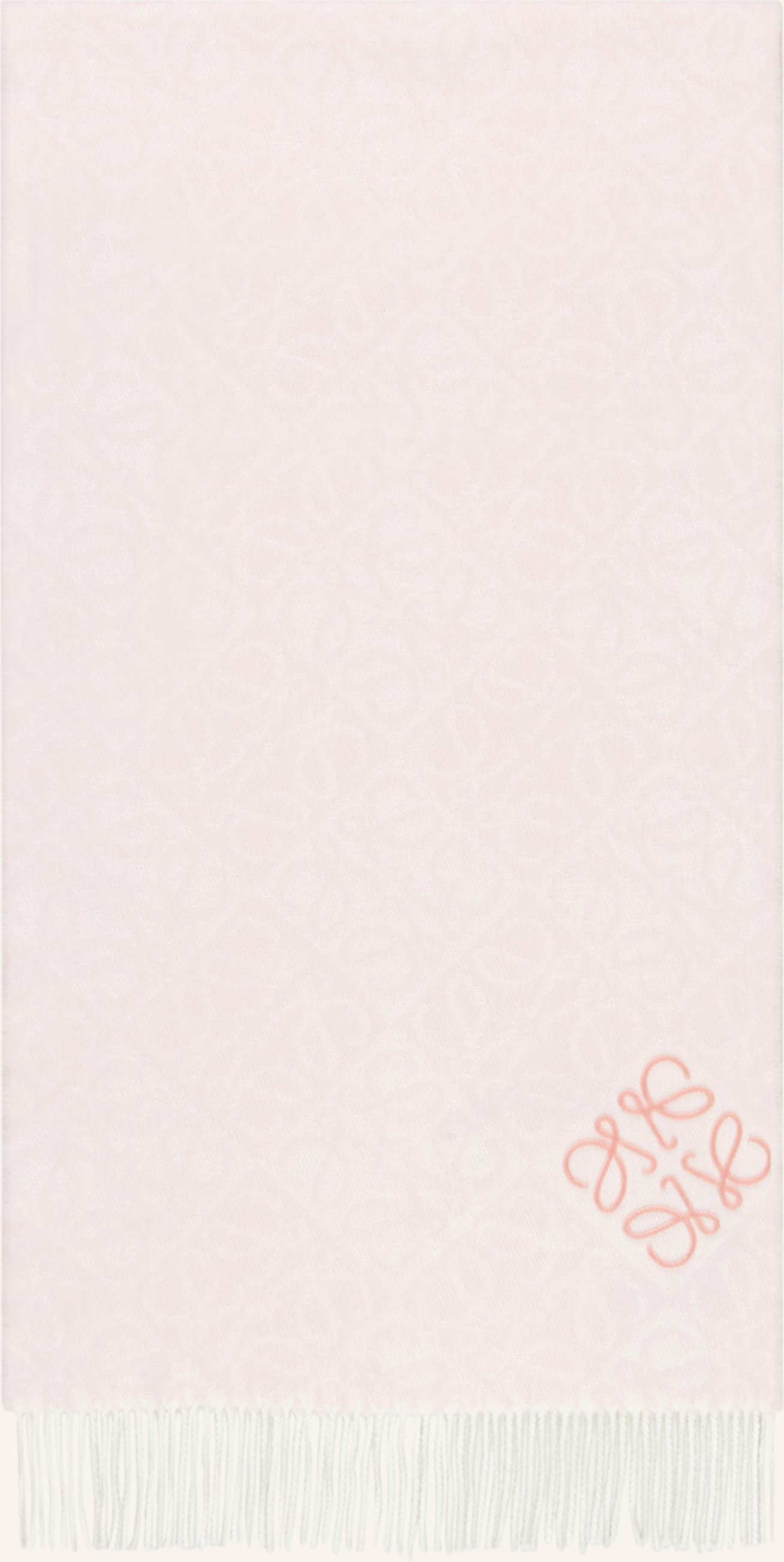 Loewe Schal rosa