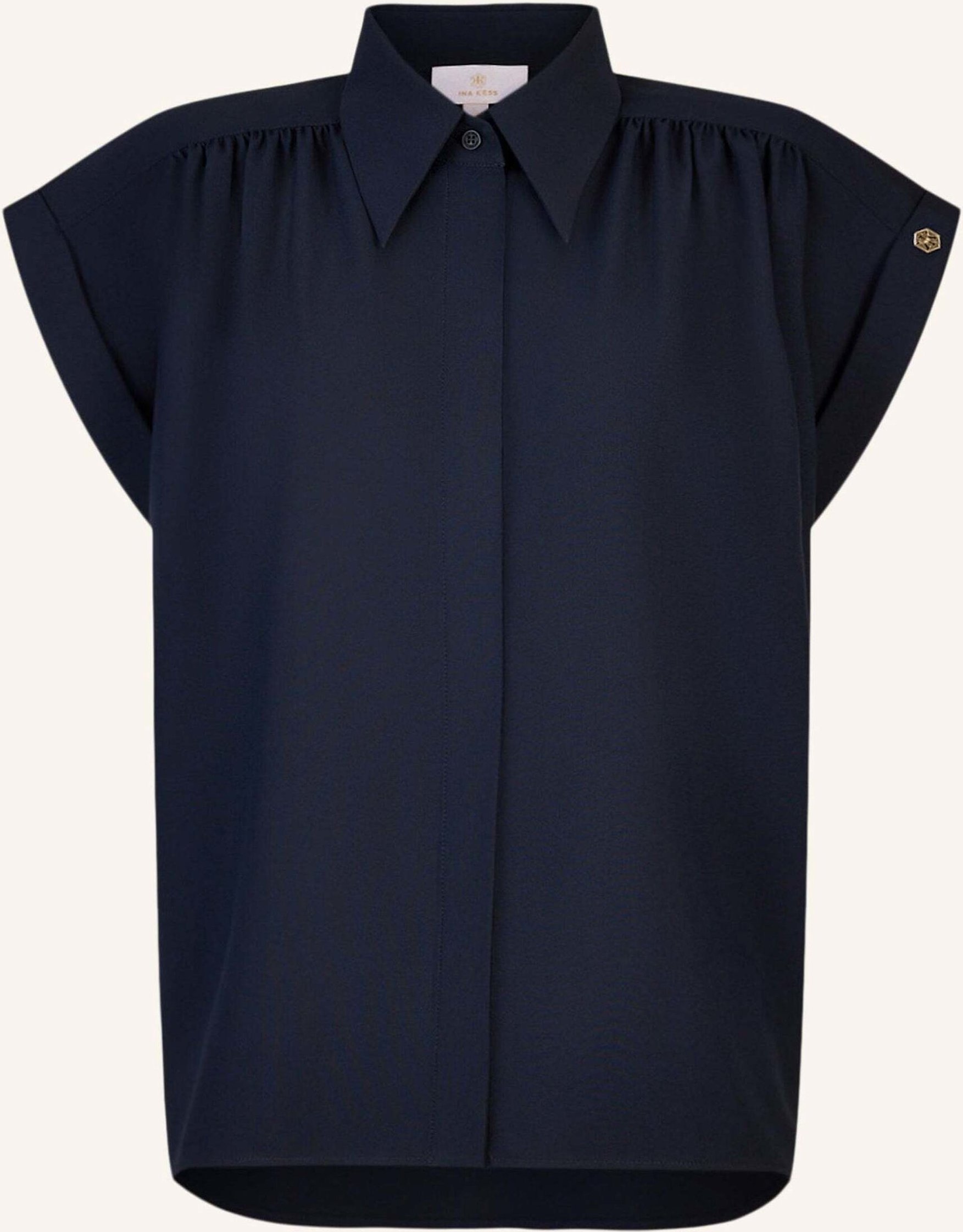 Ina Kess Bluse Casette Blouse blau