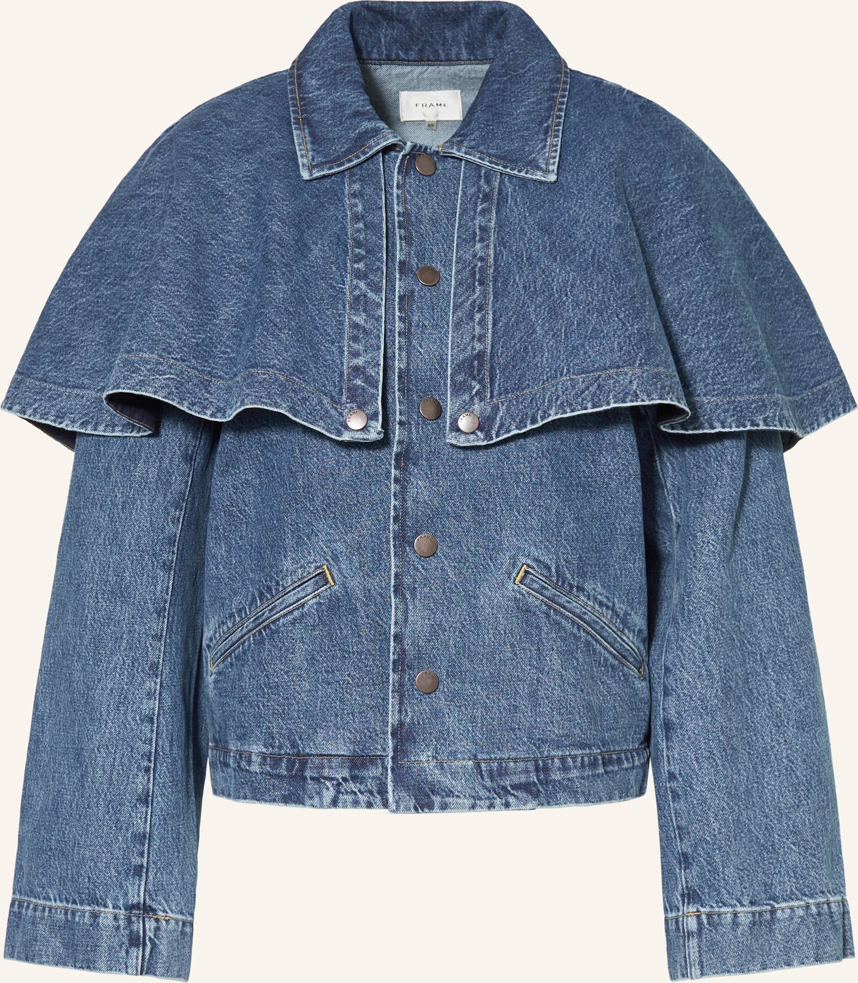 Frame Jeansjacke blau