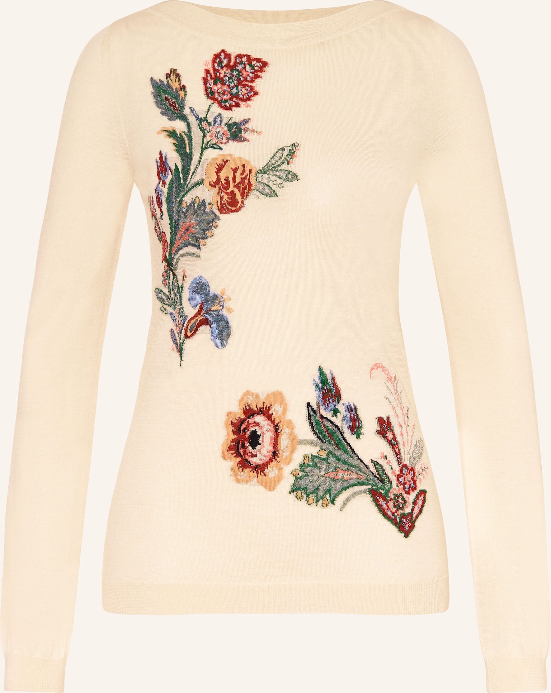 Thumbnail - Etro Pullover Mit Glitzergarn beige