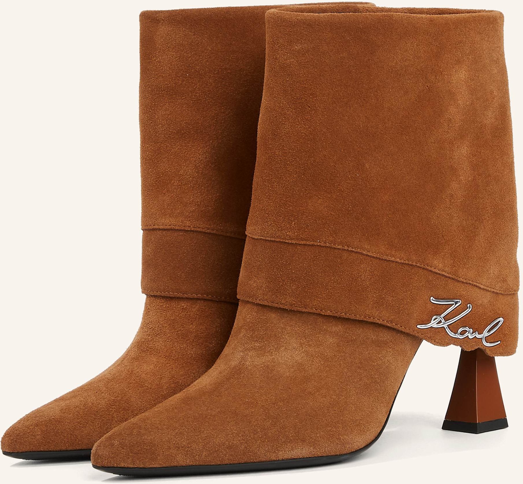 Karl Lagerfeld Stiefel braun