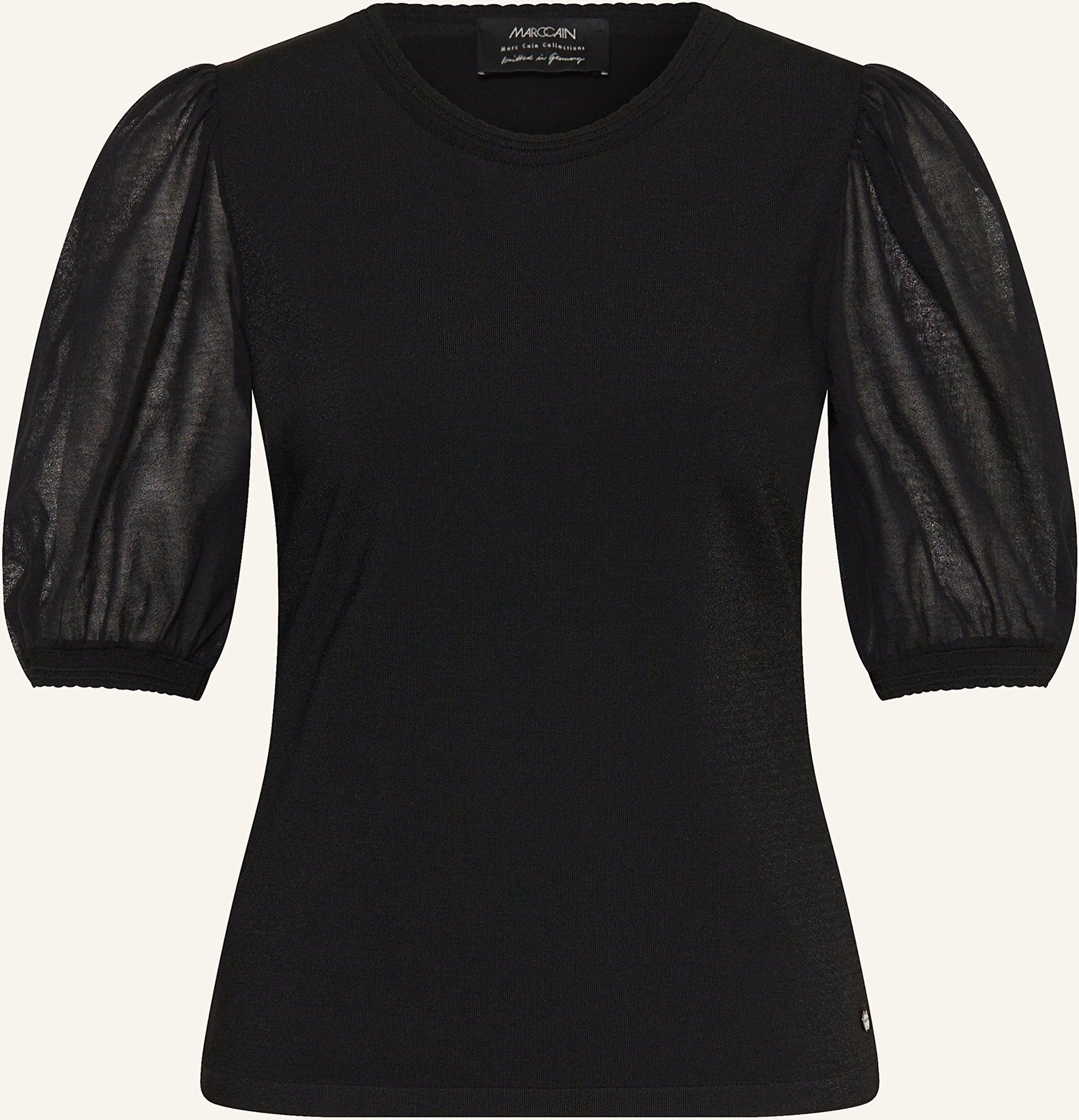 Marc Cain Strickshirt schwarz