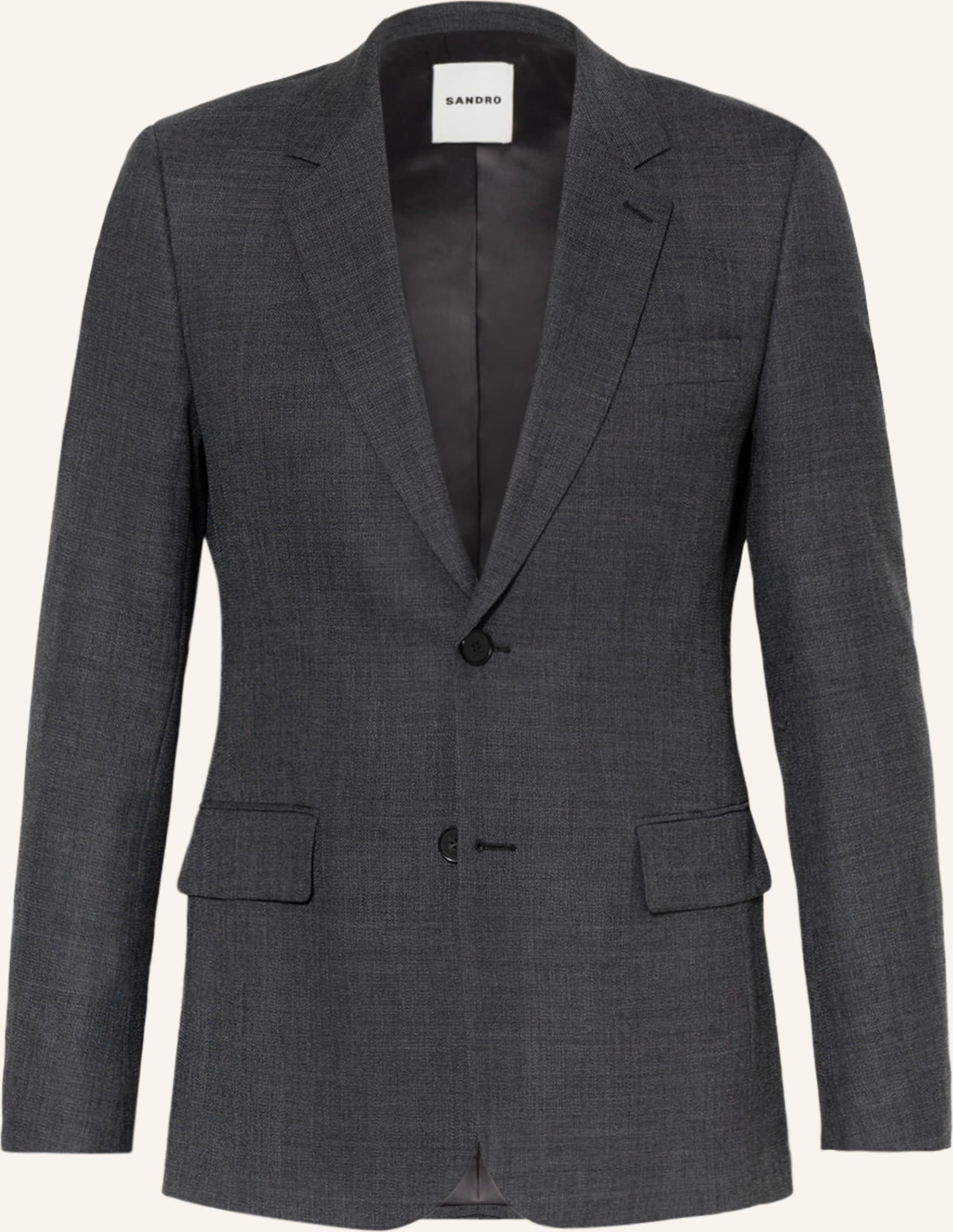 Sandro Sakko Slim Fit grau