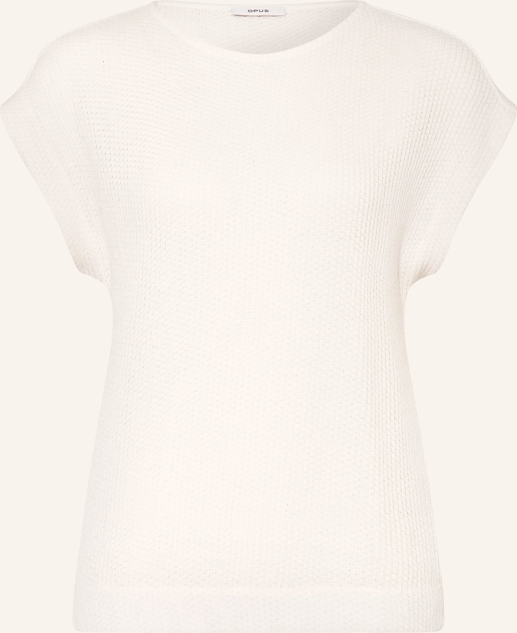 Opus Strickshirt Sofrano weiss