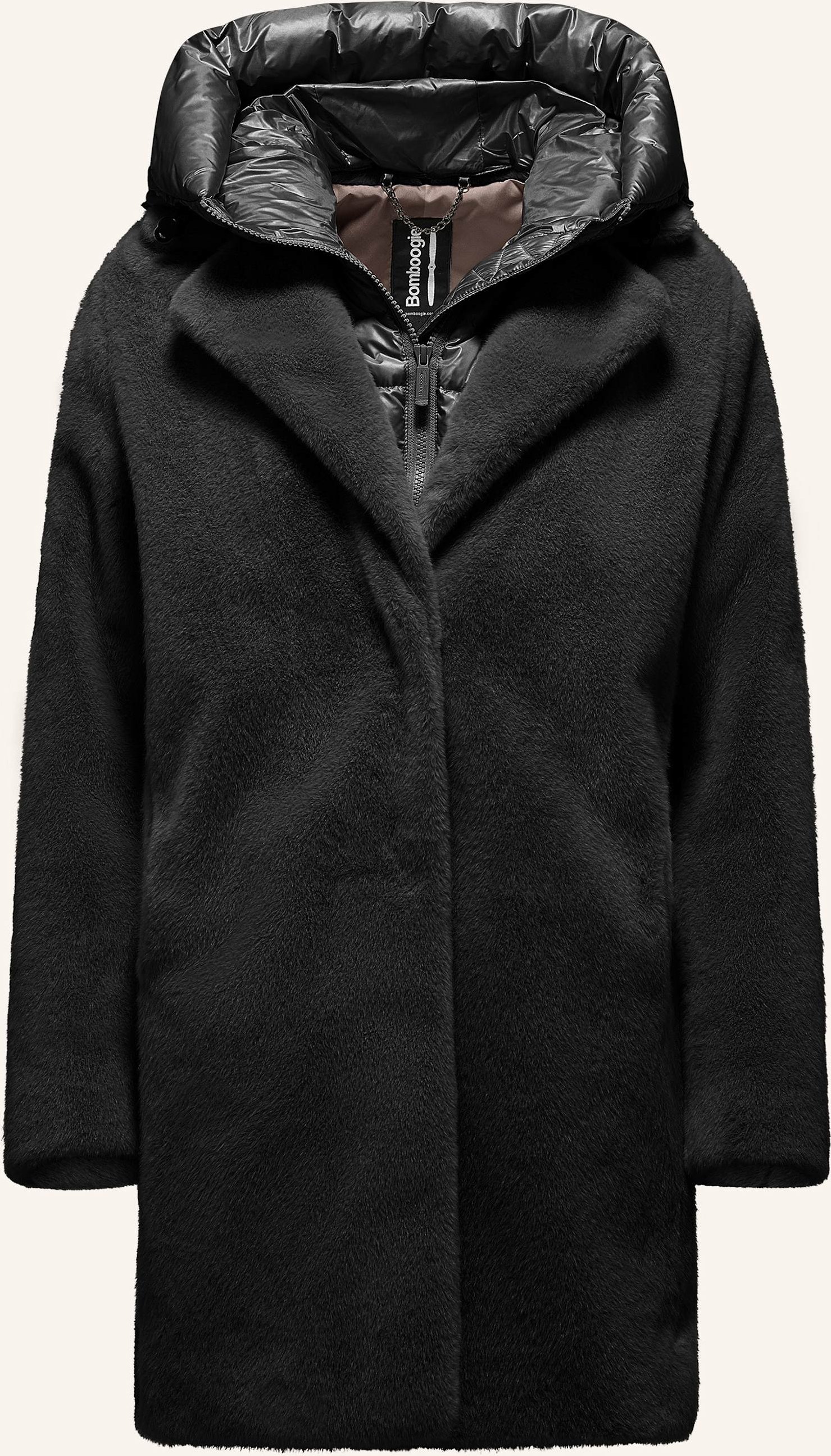 Bomboogie Daunenmantel Odessa schwarz