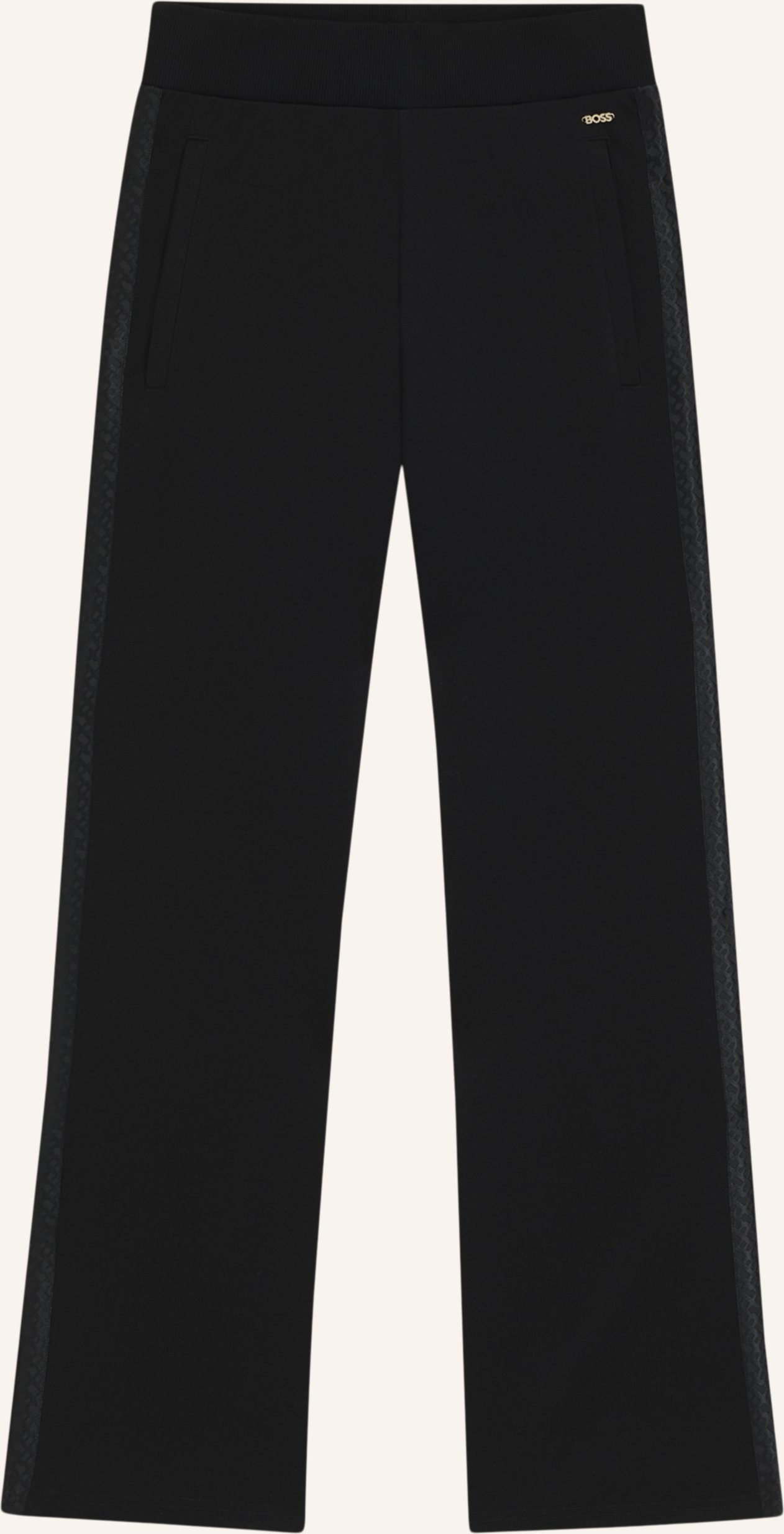 Boss Loungewear Unterteil B Texture_Pants schwarz