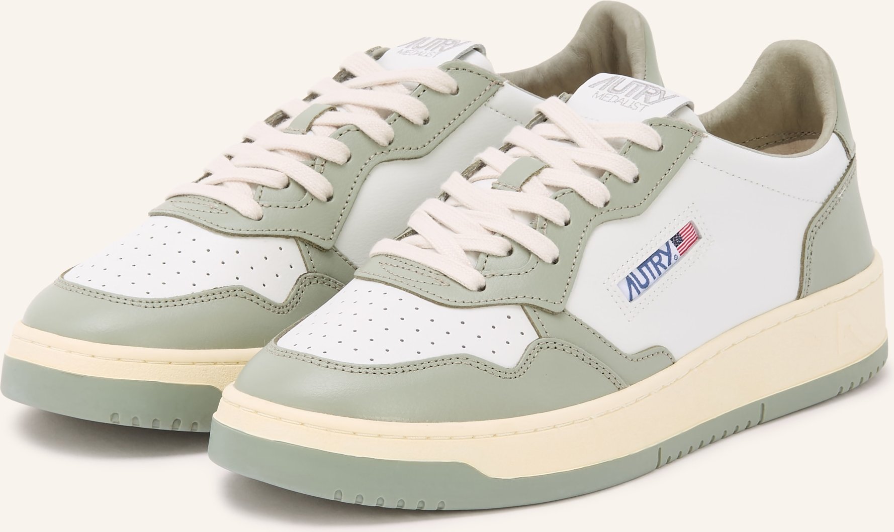 Autry Sneaker Medalist Low gruen