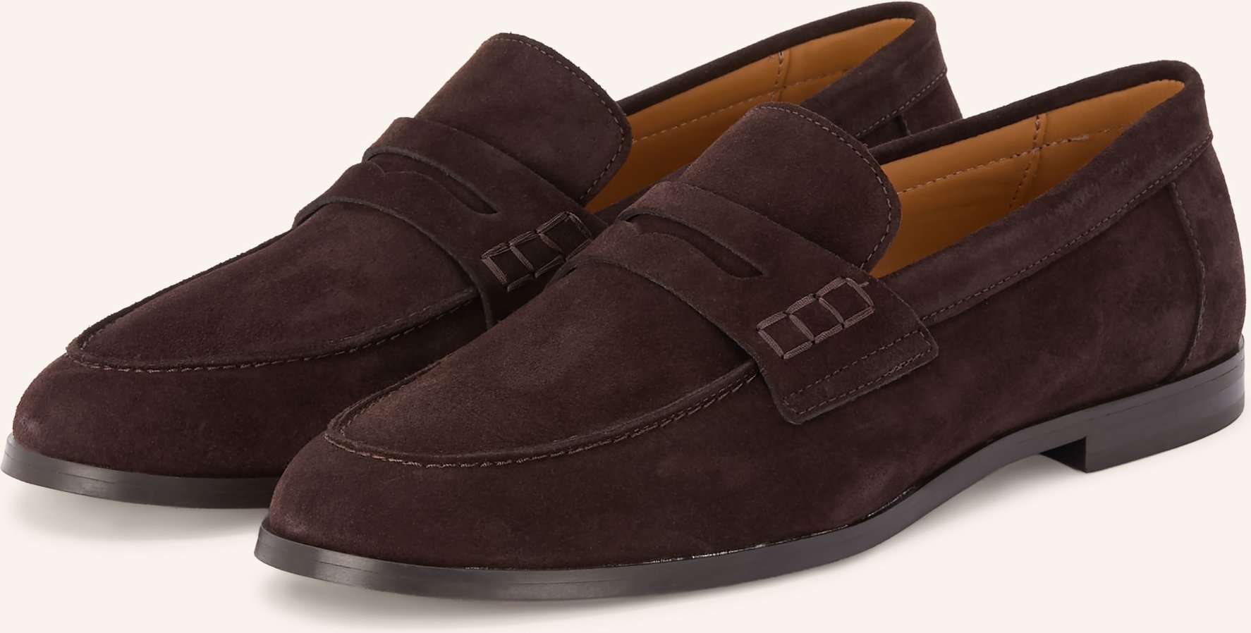 Mrs & Hugs Penny-Loafer braun