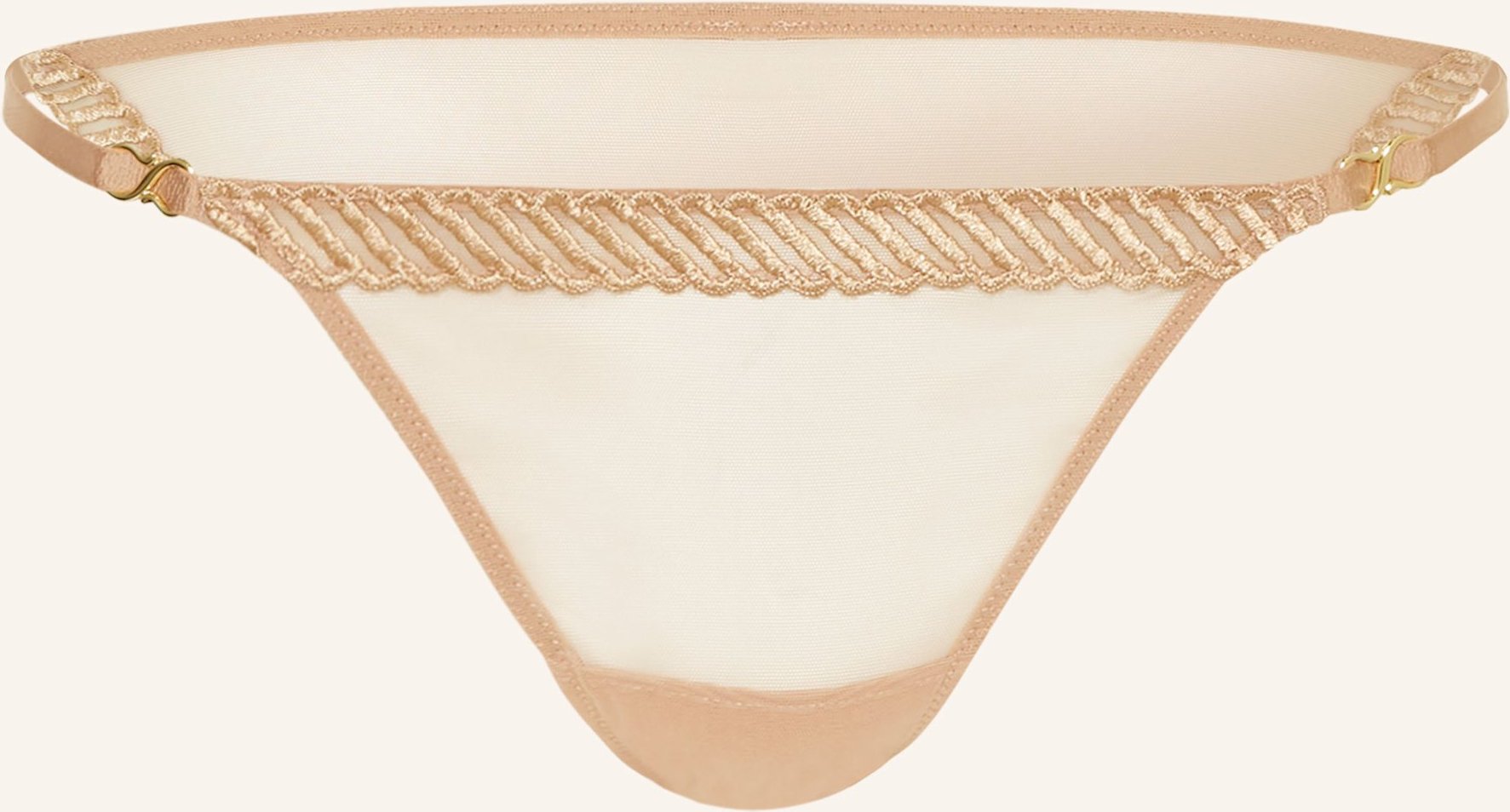 Thumbnail - Aubade Slip Sheer Emotion beige