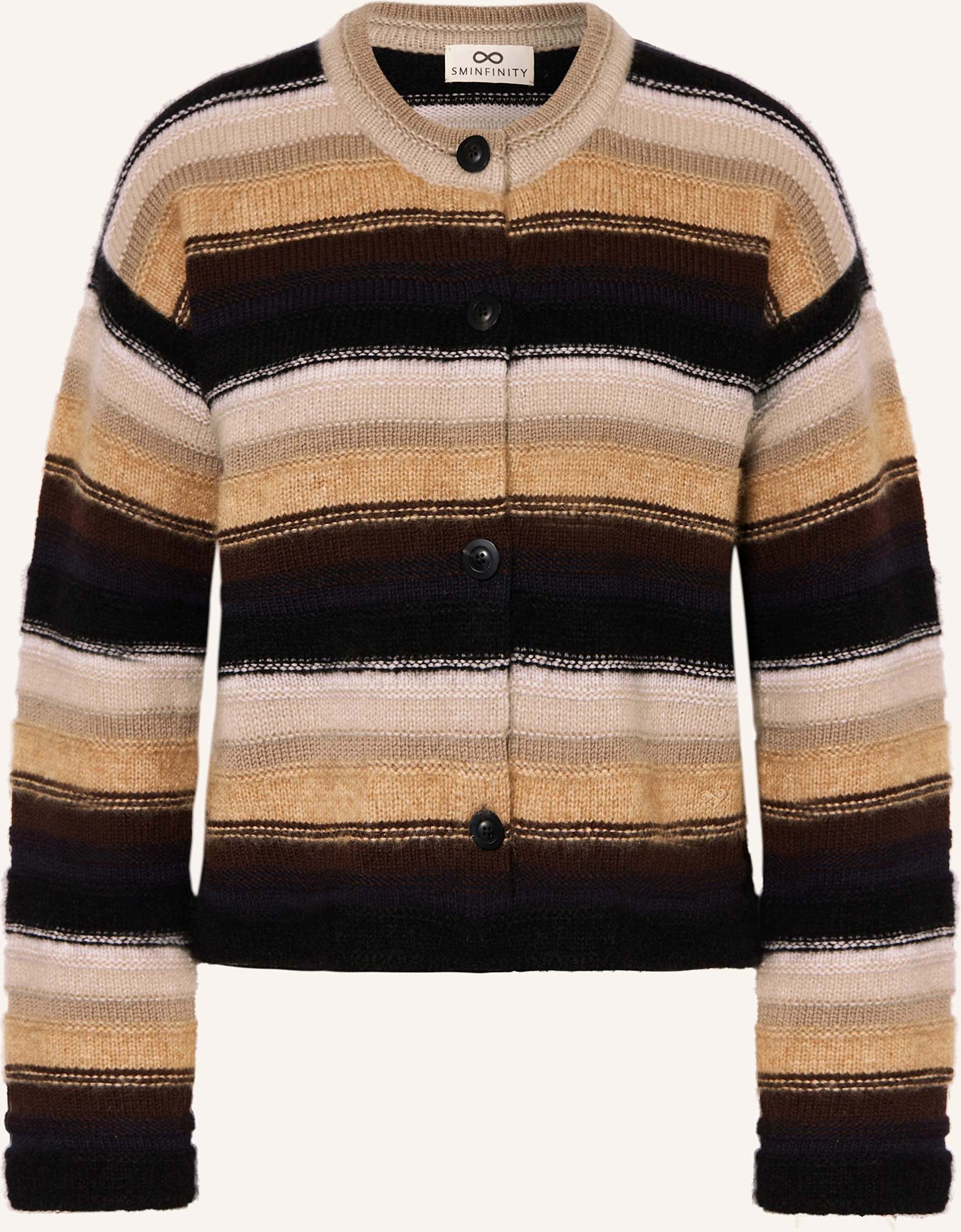 Sminfinity Strickjacke Aus Cashmere braun