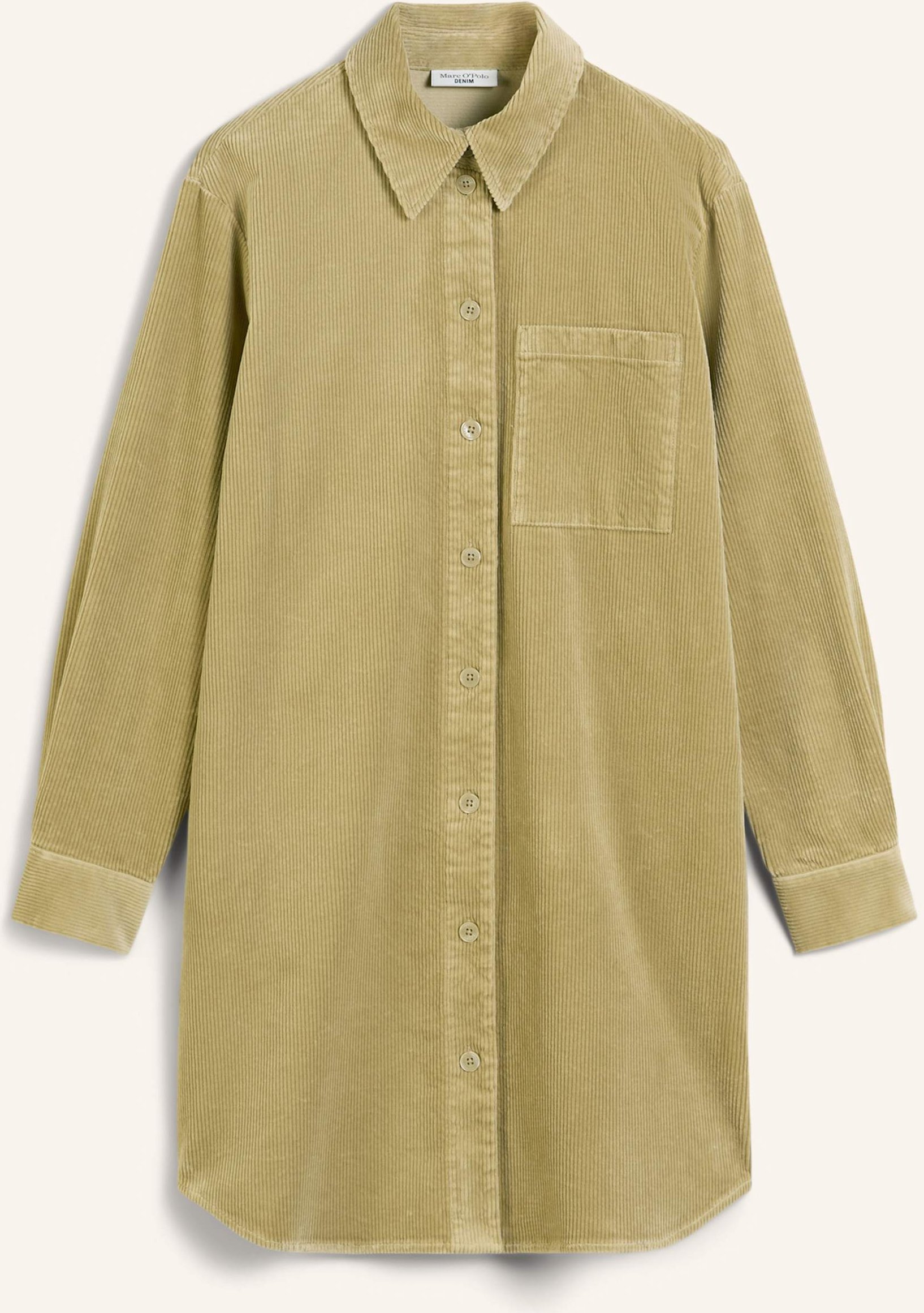 Marc O'polo Denim Cordkleid gruen