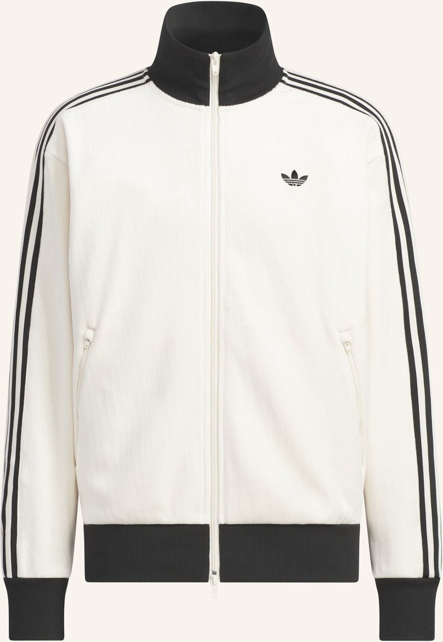 Adidas Originals Velour Classic Track Top weiss
