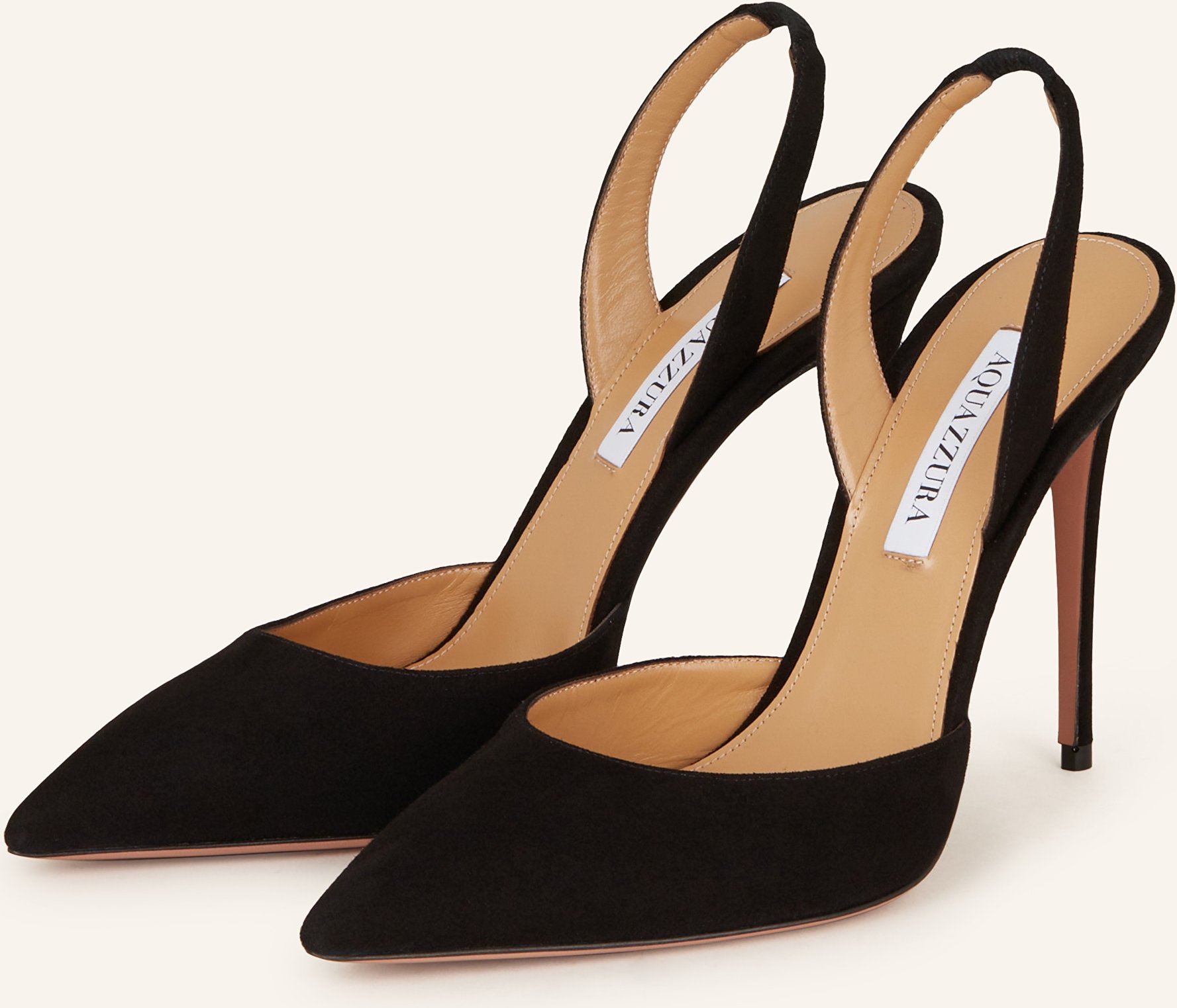 Aquazzura Slingpumps So Nude schwarz
