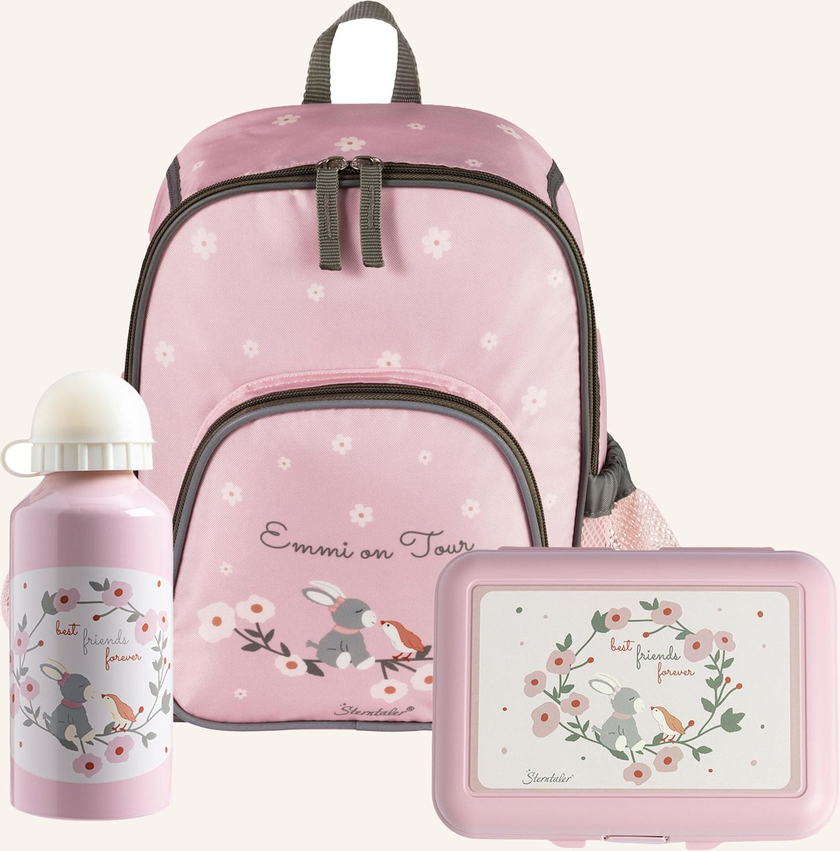 Sterntaler Kindergarten Set Esel Emmi Girl pink