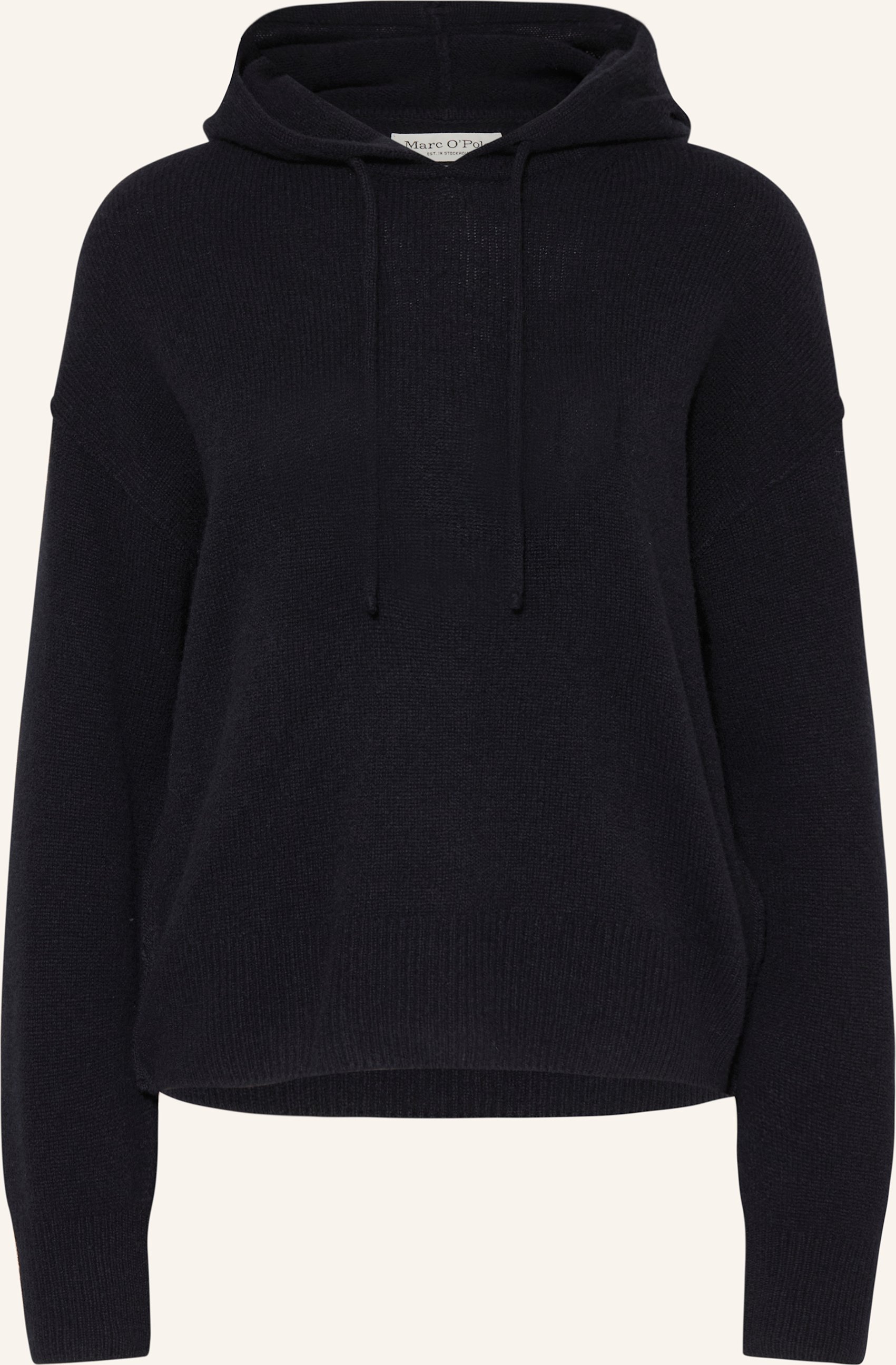 Marc O'polo Strick-Hoodie blau