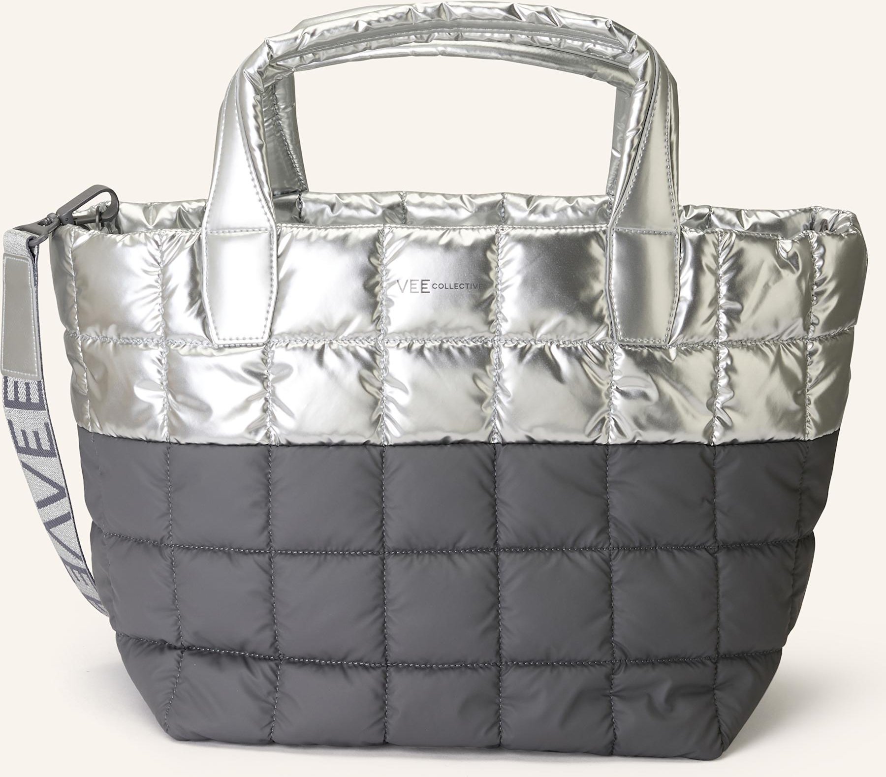 Vee Collective Shopper Porter Tote Medium grau