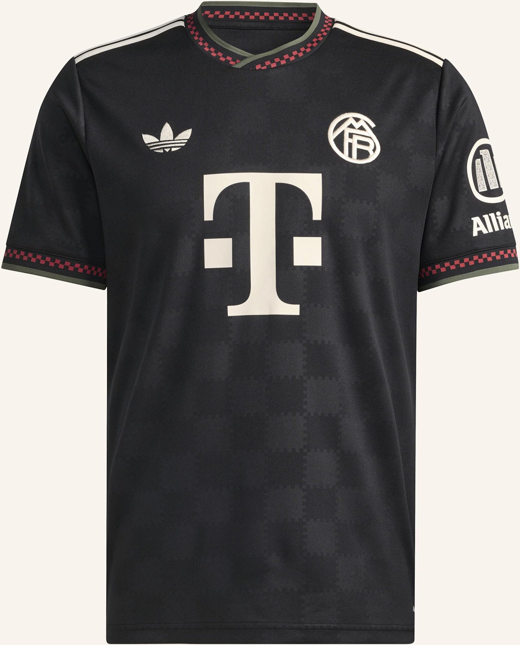 Adidas Fc Bayern München 25/26 Ausweichtrikot schwarz