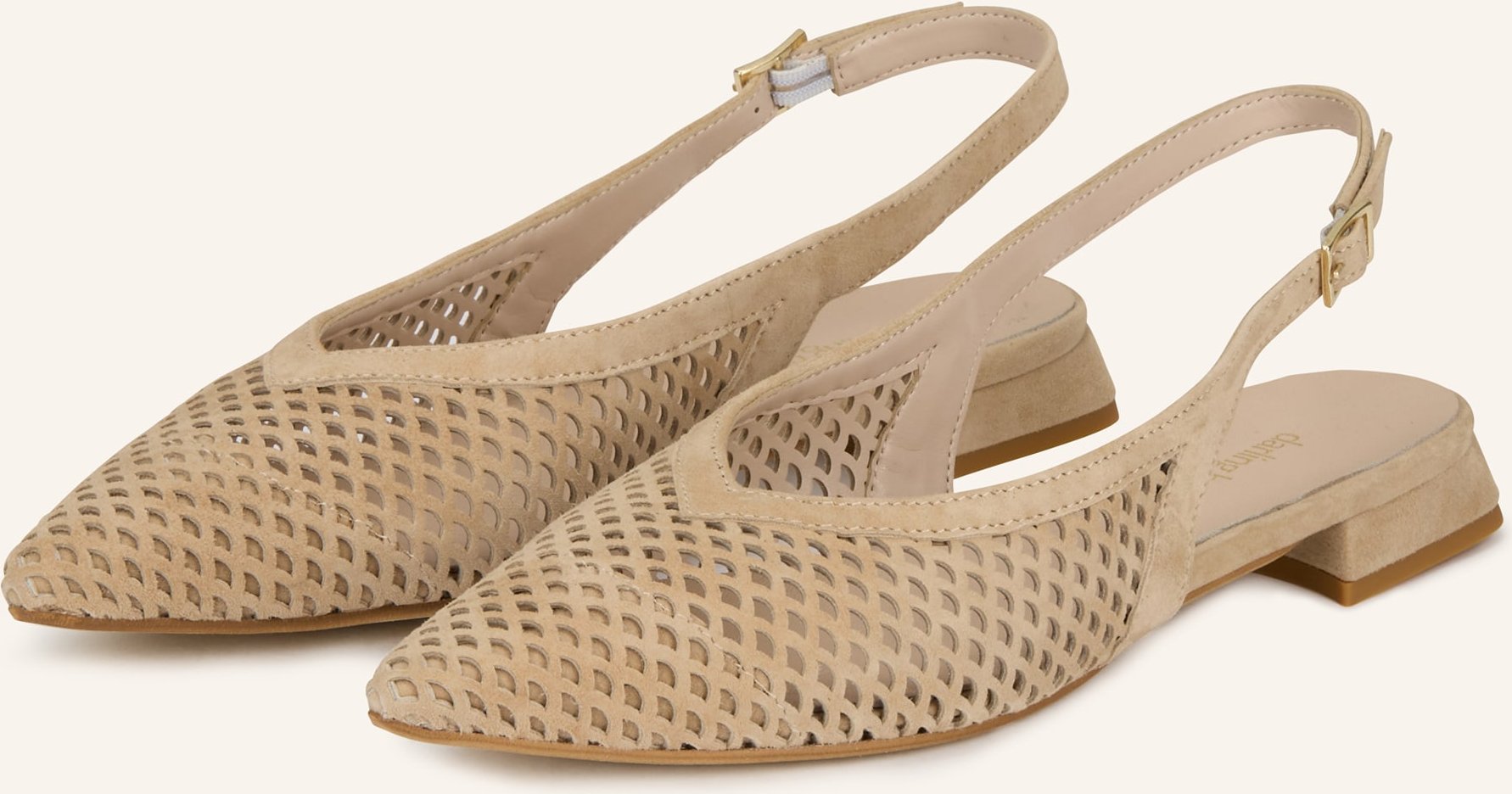 Darling Harbour Slingballerinas braun