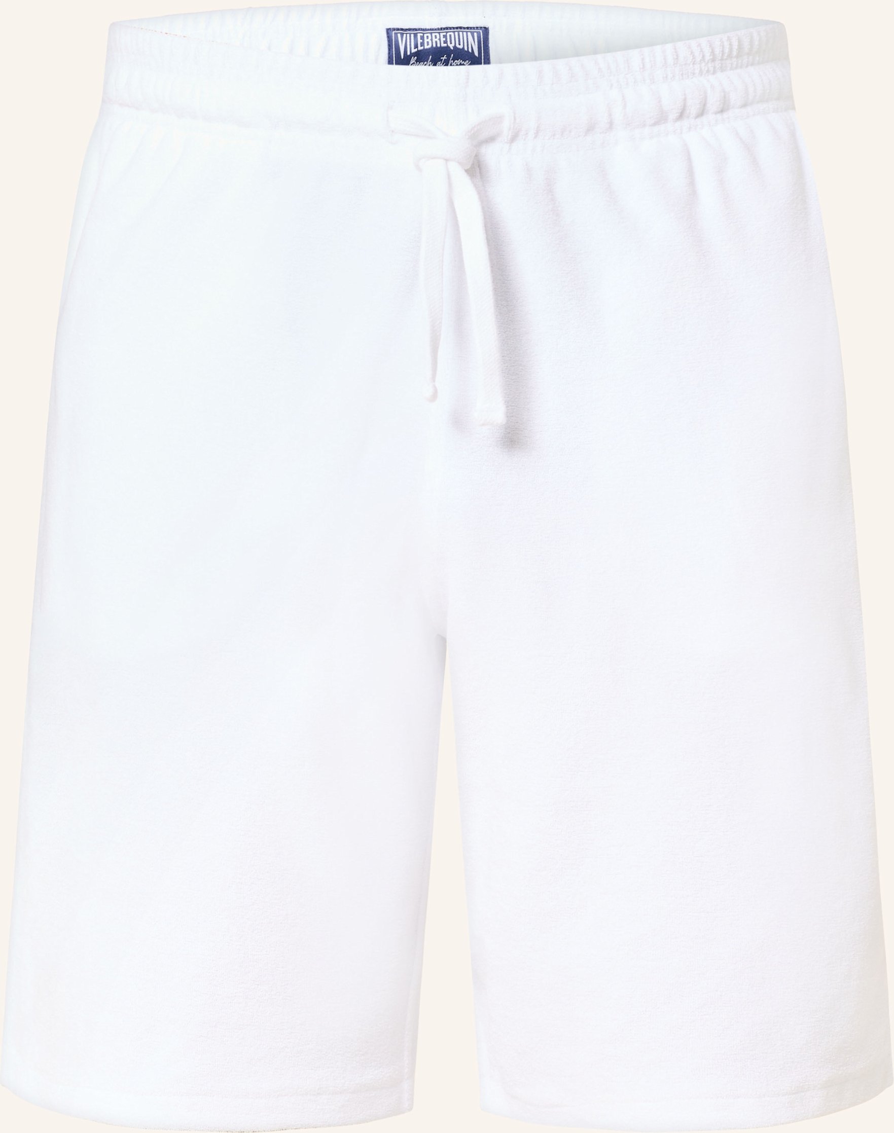 Thumbnail - Vilebrequin Frotteeshorts Bolide Regular Fit weiss