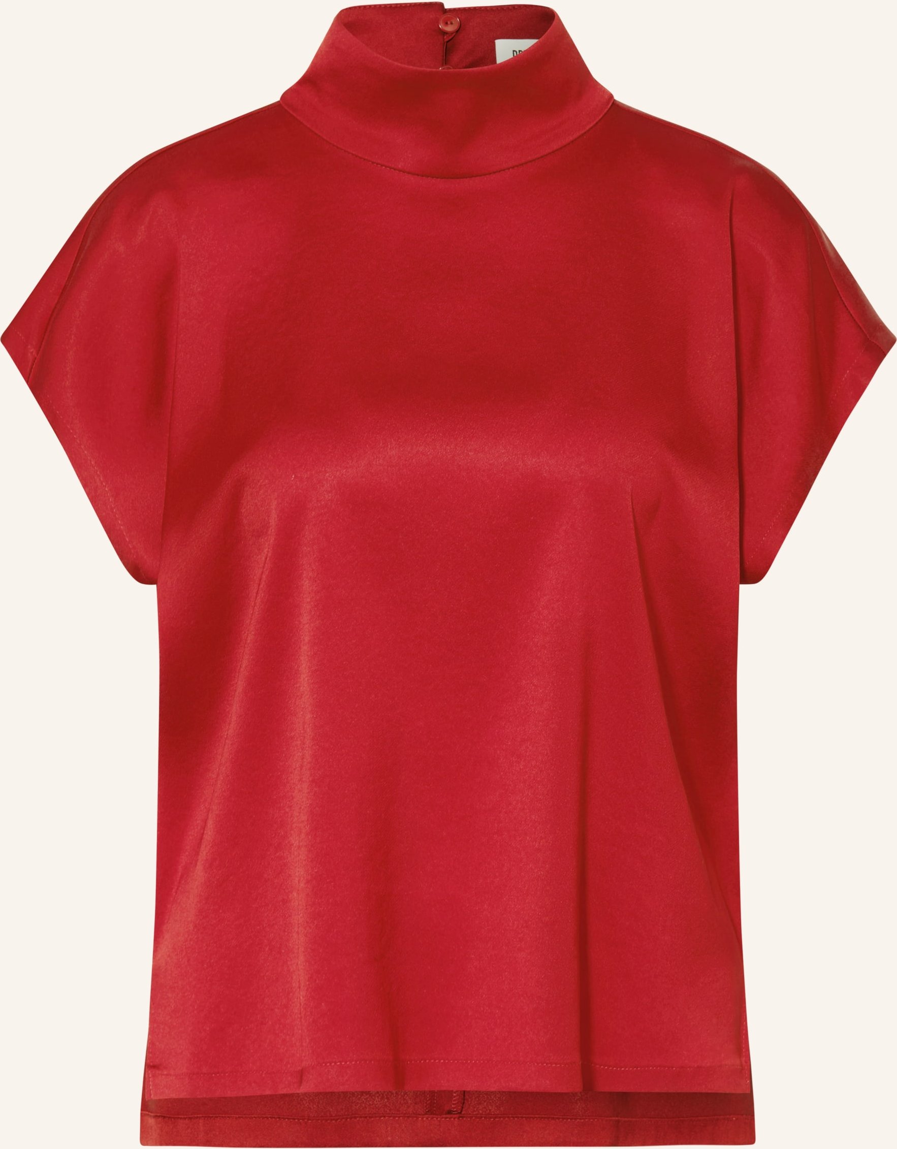 Drykorn Blusenshirt Alaria_1 Aus Satin rot
