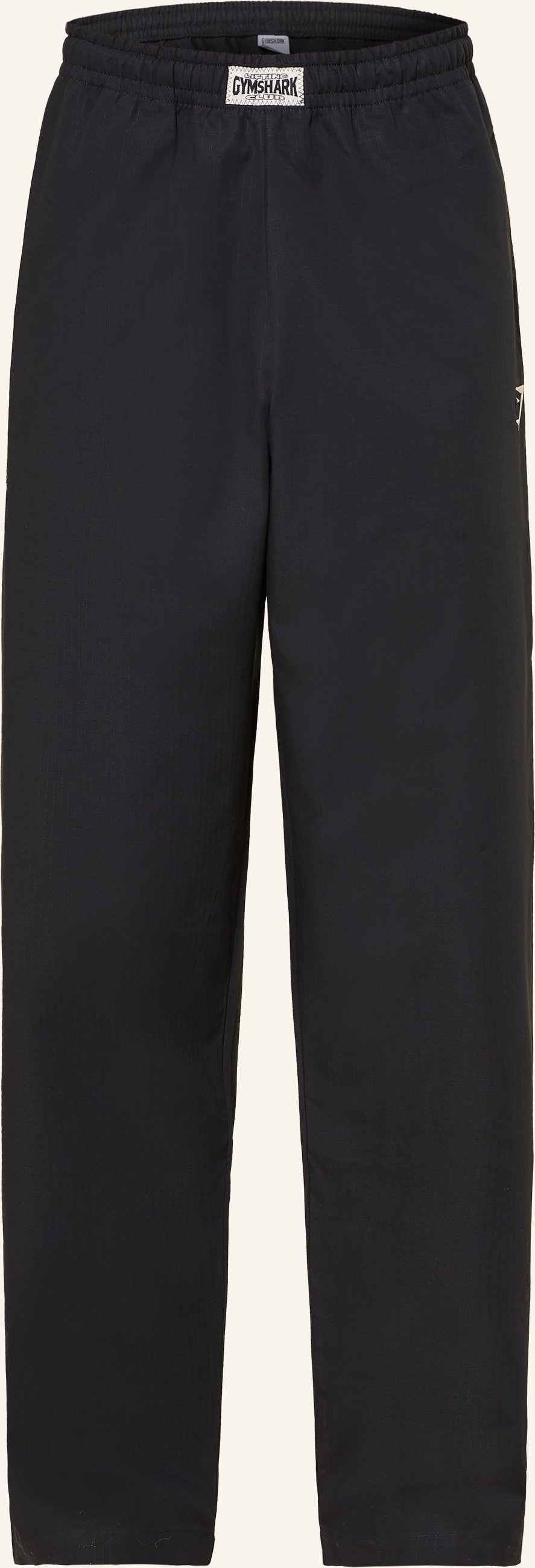 Gymshark Trainingshose Straight schwarz